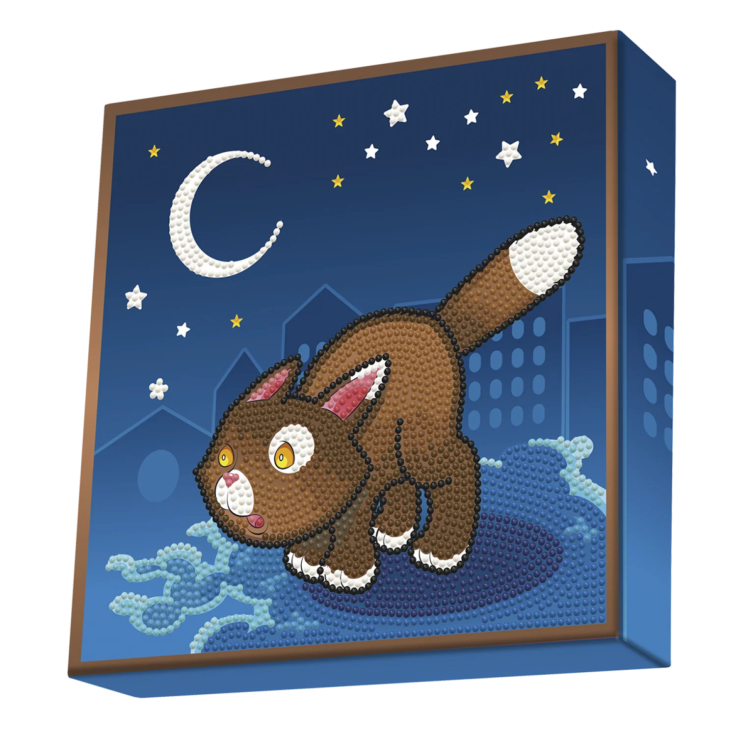 Diamond Dotz Decorative Box Fearless Cat - 8.7" x 8.7" - Image 7