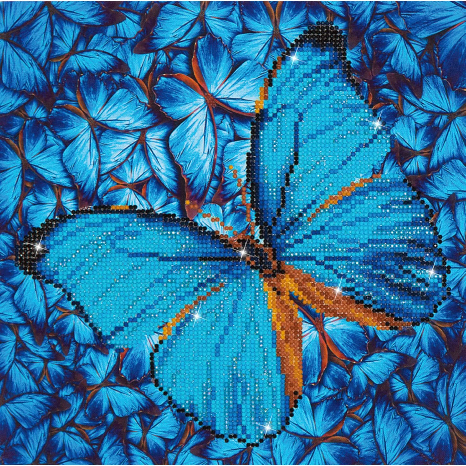 Diamond Dotz Flutter By Blue - 12.0" x 12.0" - Image 6