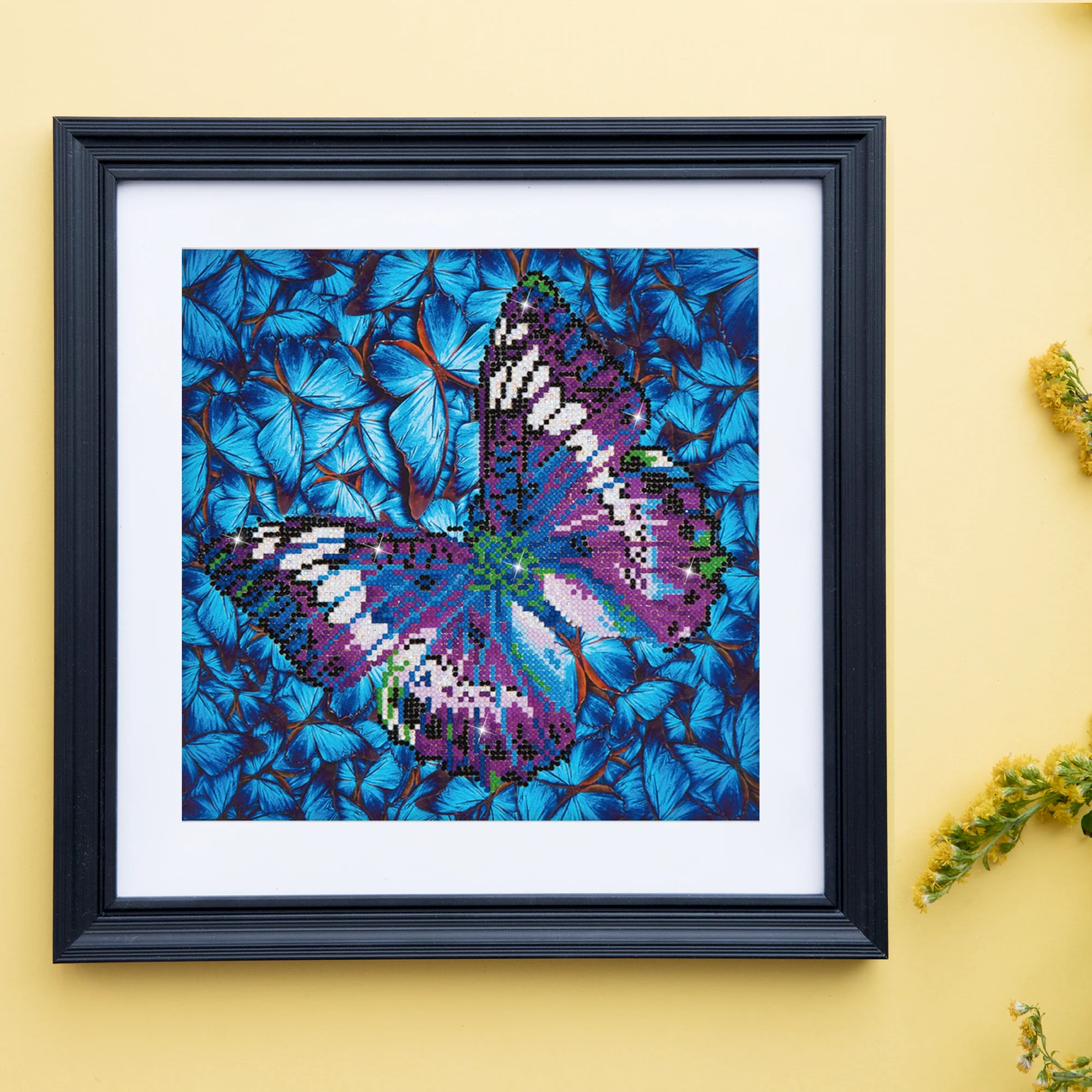 Diamond Dotz Flutter By Mauve - 12.0" x 12.0" - Image 2