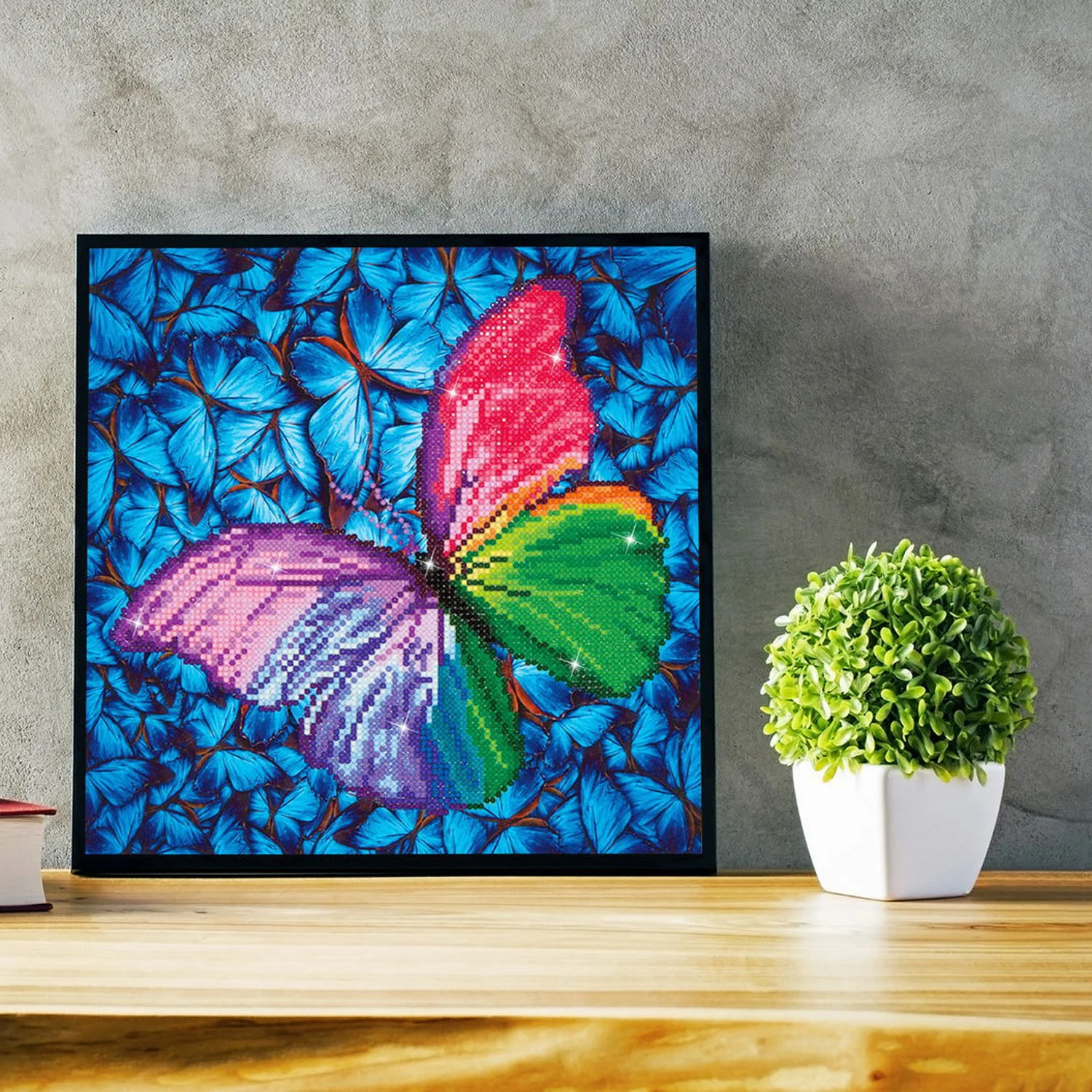 Diamond Dotz Flutter By Pink - 12.0" x 12.0" - Image 3