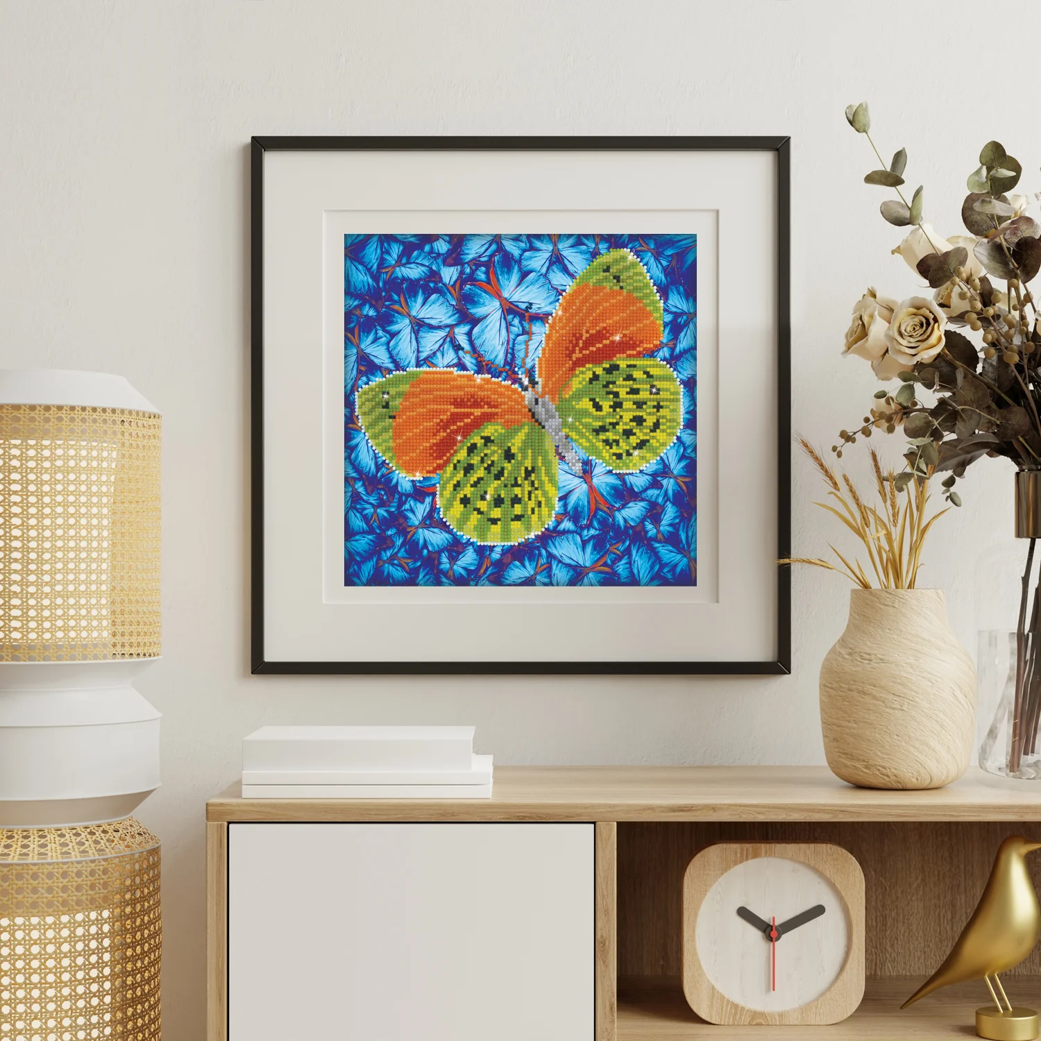 Diamond Dotz Flutterby Earth - 12.0" x 12.0" - Image 3