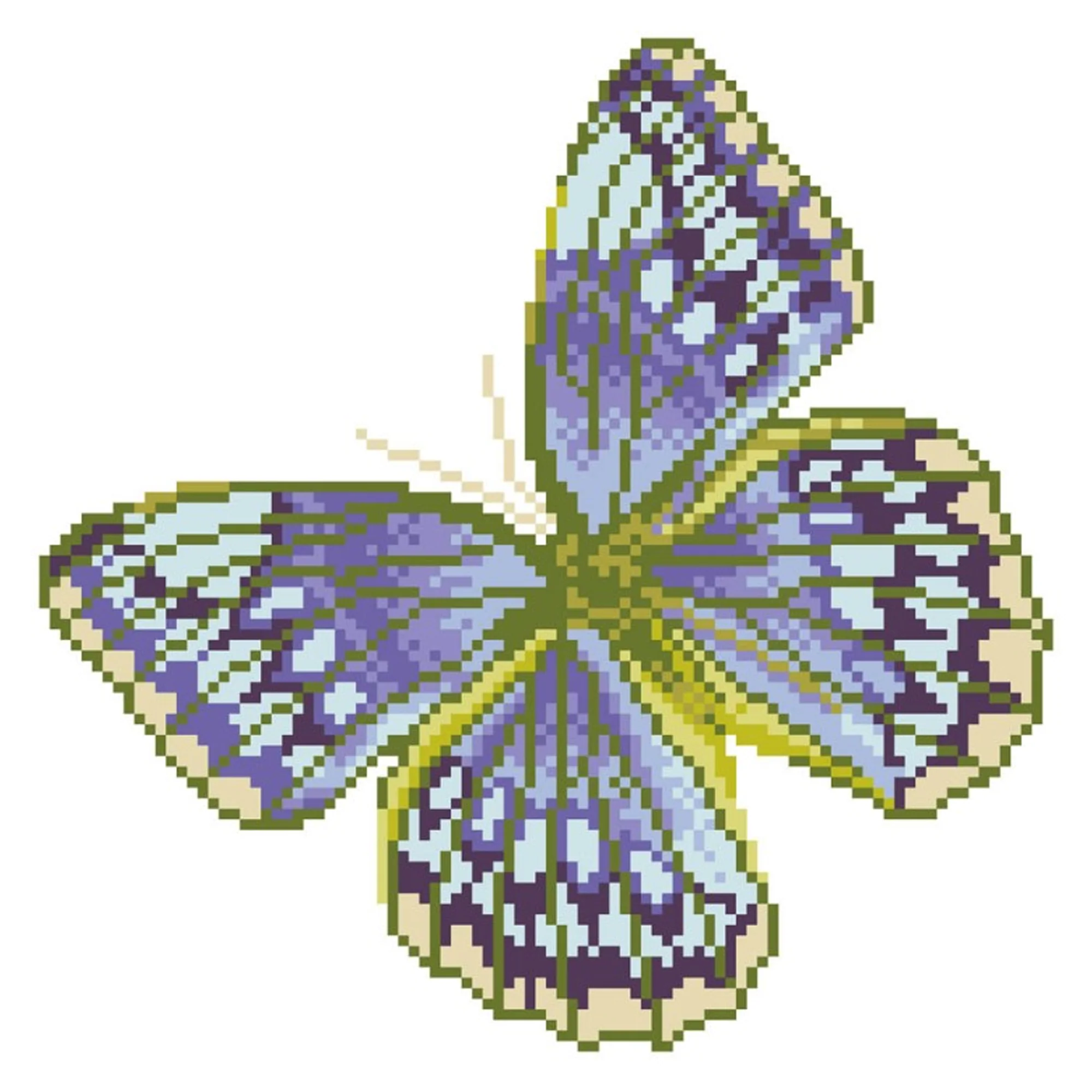 Diamond Dotz Flutterby Silver - 12.0" x 12.0" - Image 5