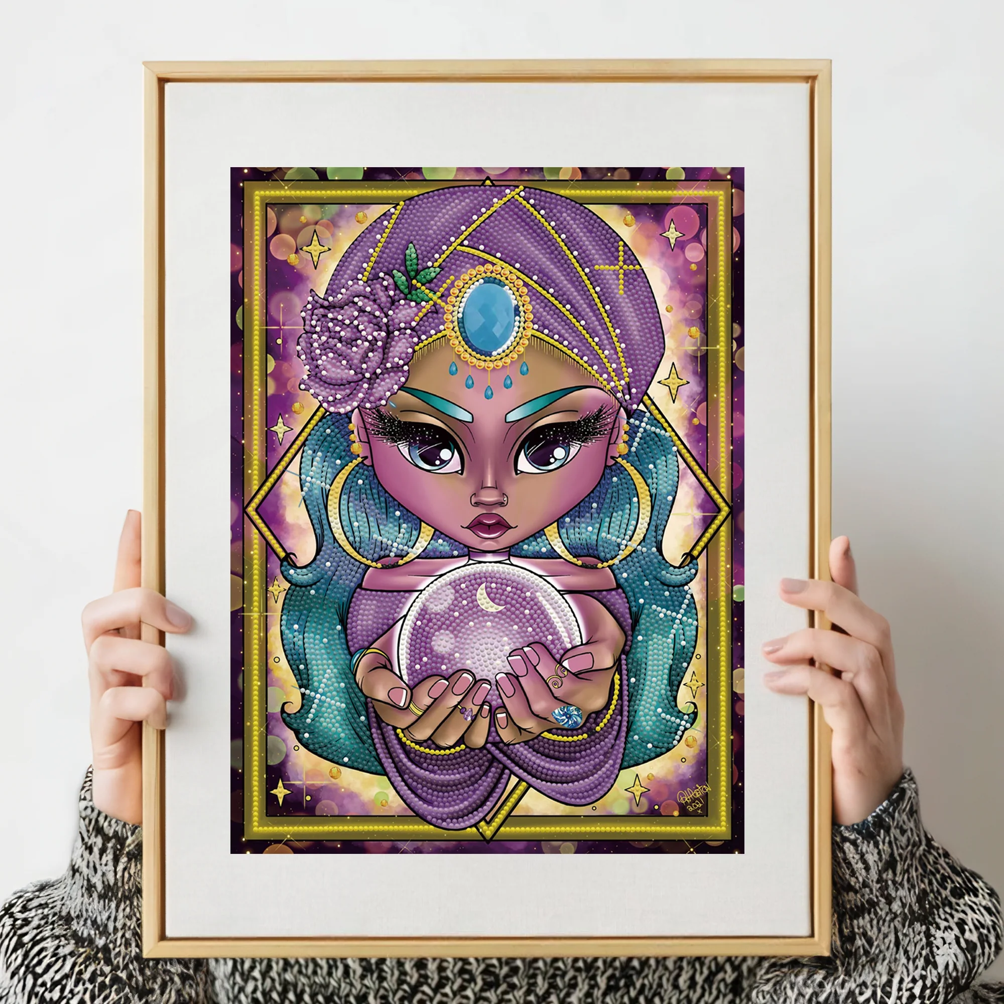 Diamond Dotz Fortune Teller - 11.8" x 15.8" - Image 4