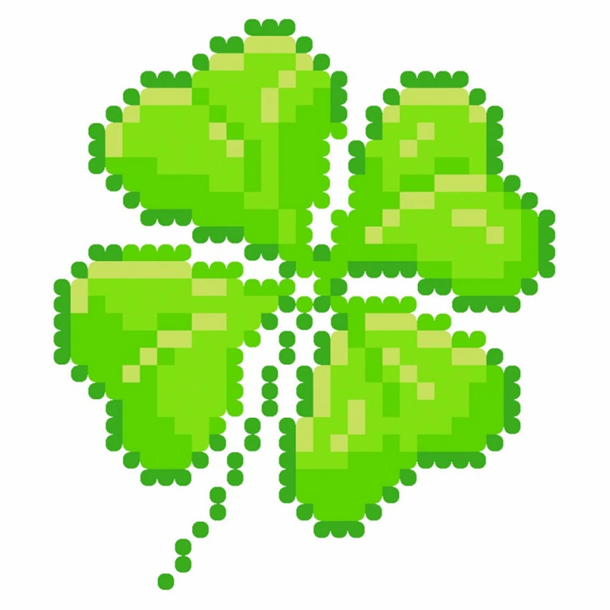 Diamond Dotz Four Leaf Clover with Frame - 4.0" x 4.0" - Image 5