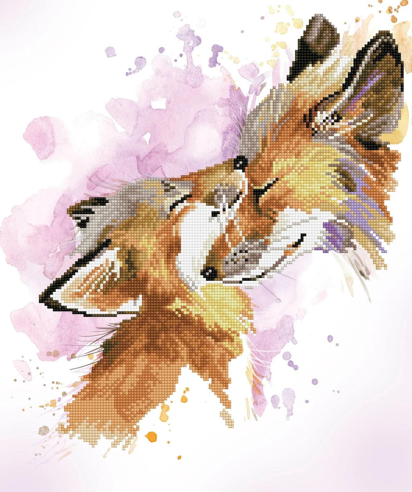 Diamond Dotz Fox Bliss - 16.5" x 19.7"