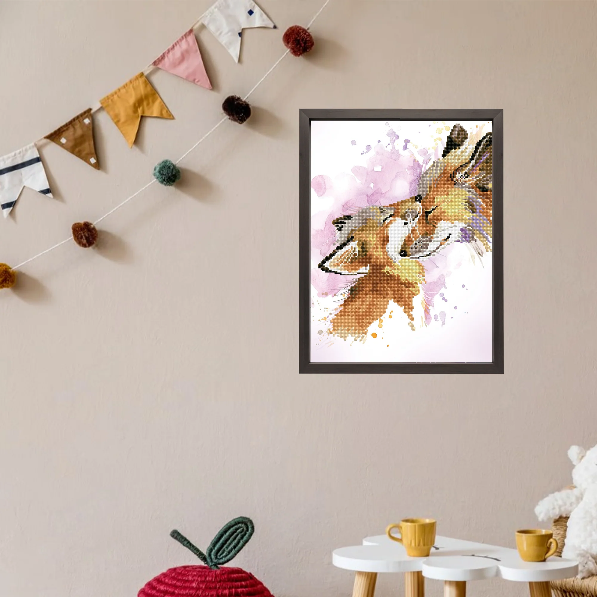 Diamond Dotz Fox Bliss - 16.5" x 19.7" - Image 2