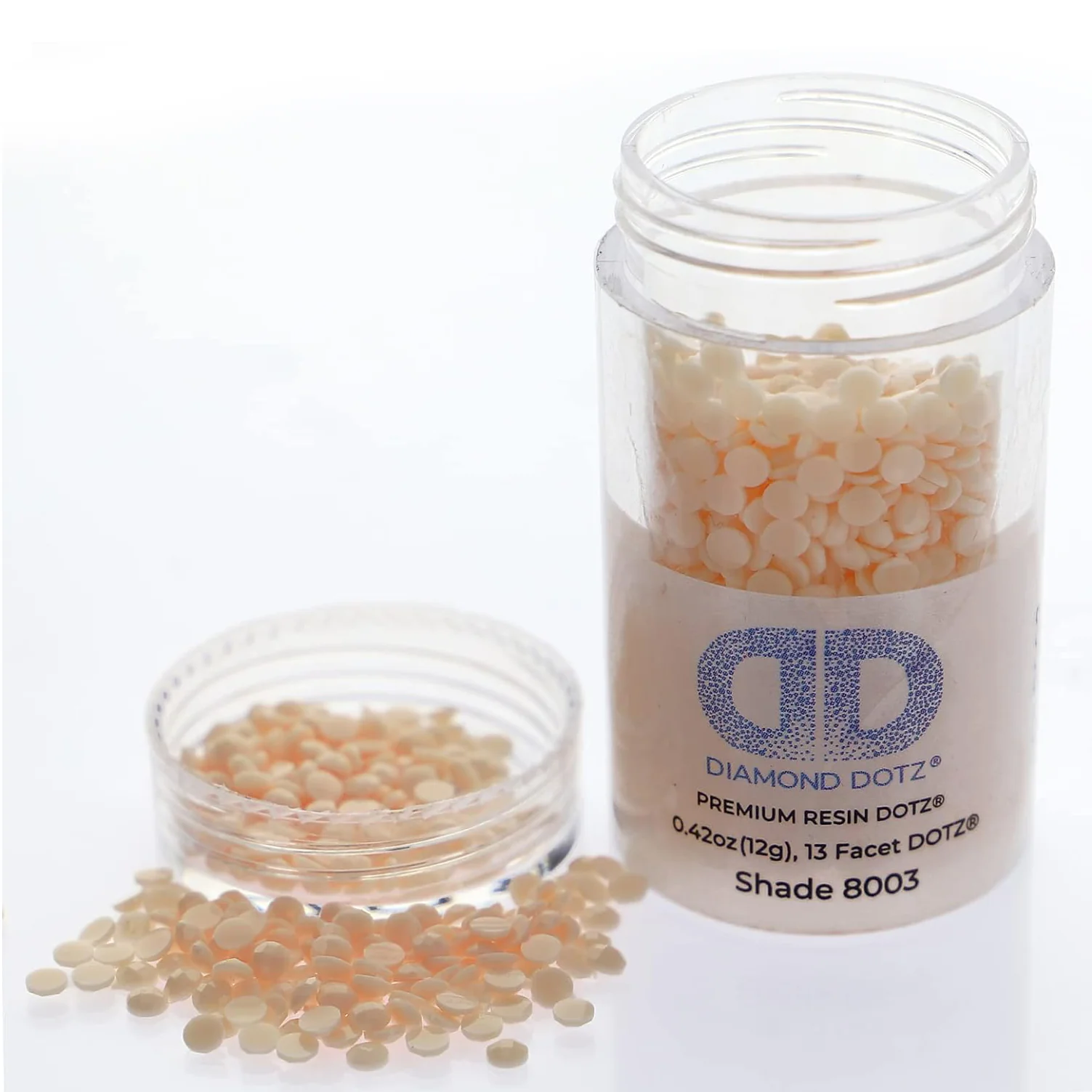 Diamond Dotz 2.8MM 12G DOTZ Cylinder - Ecru - Image 5