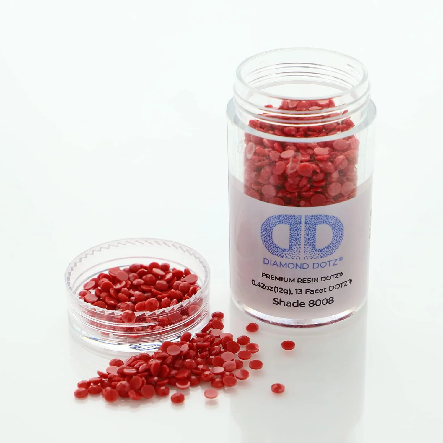 Diamond Dotz 2.8MM 12G DOTZ Cylinder - Geranium - Image 4