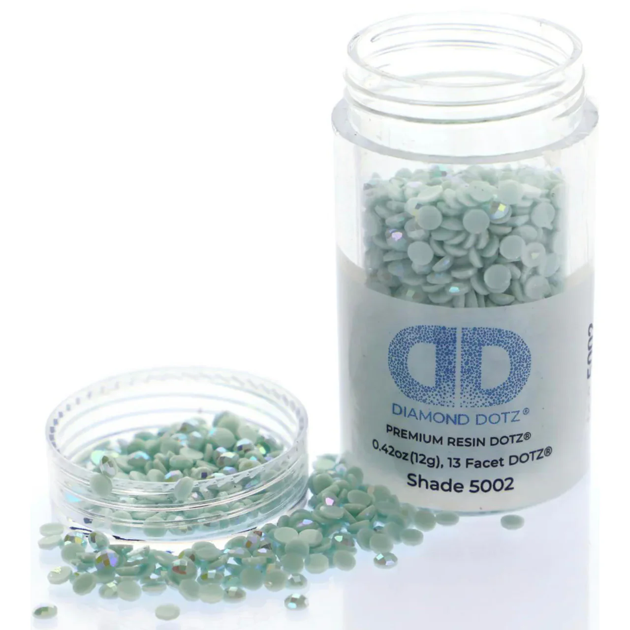 Diamond Dotz 2.8MM 12G DOTZ Cylinder - Light Blue AB - Image 6