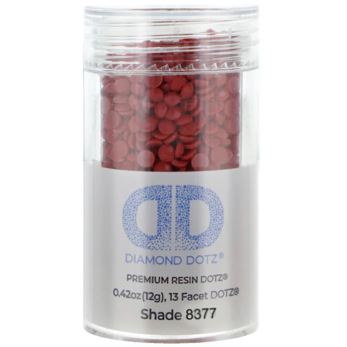 Diamond Dotz 2.8MM 12G DOTZ Cylinder - Light Burgundy - Image 4