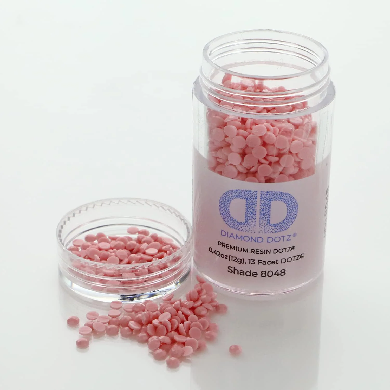 Diamond Dotz 2.8MM 12G DOTZ Cylinder - Light Frilly Pink - Image 6