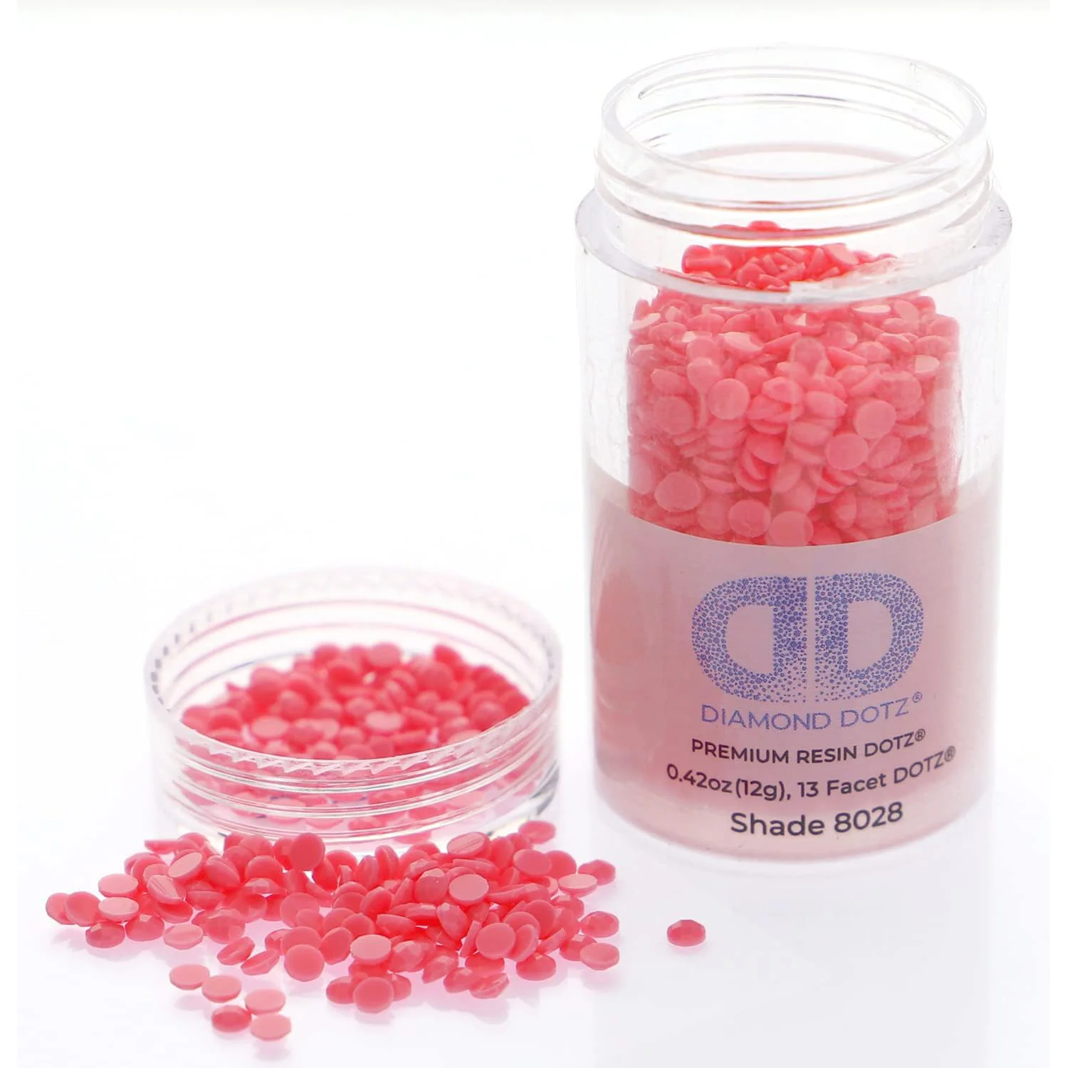 Diamond Dotz 2.8MM 12G DOTZ Cylinder - Light Hot Pink - Image 6