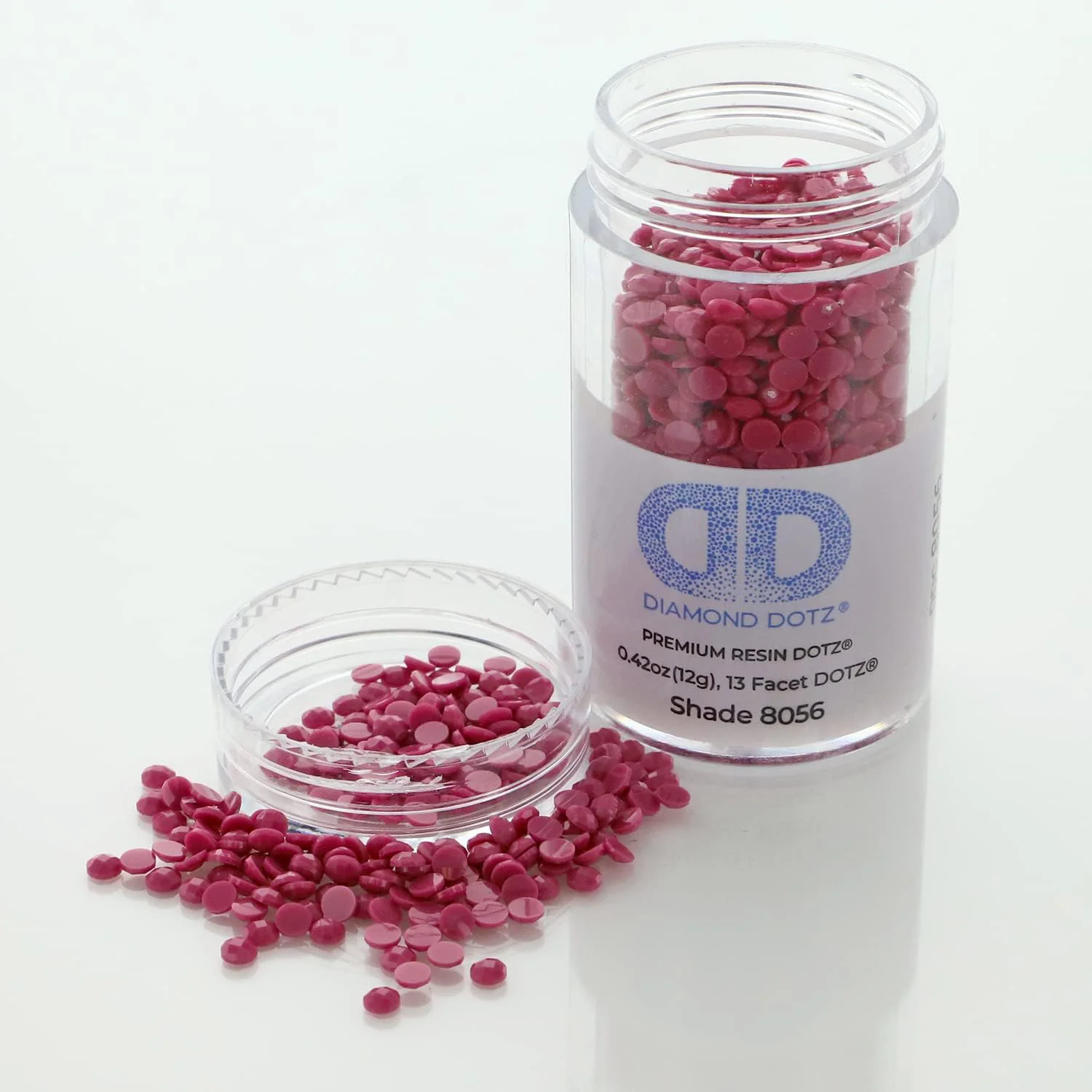 Diamond Dotz 2.8MM 12G DOTZ Cylinder - Mid Magenta - Image 6