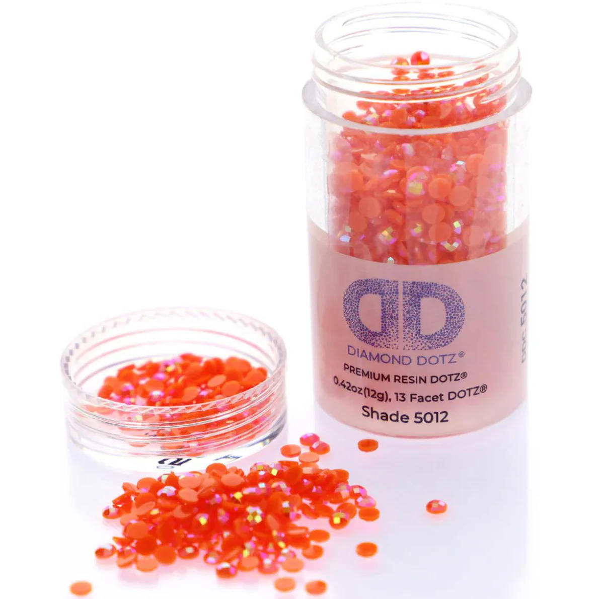 Diamond Dotz 2.8MM 12G DOTZ Cylinder - Orange AB - Image 6
