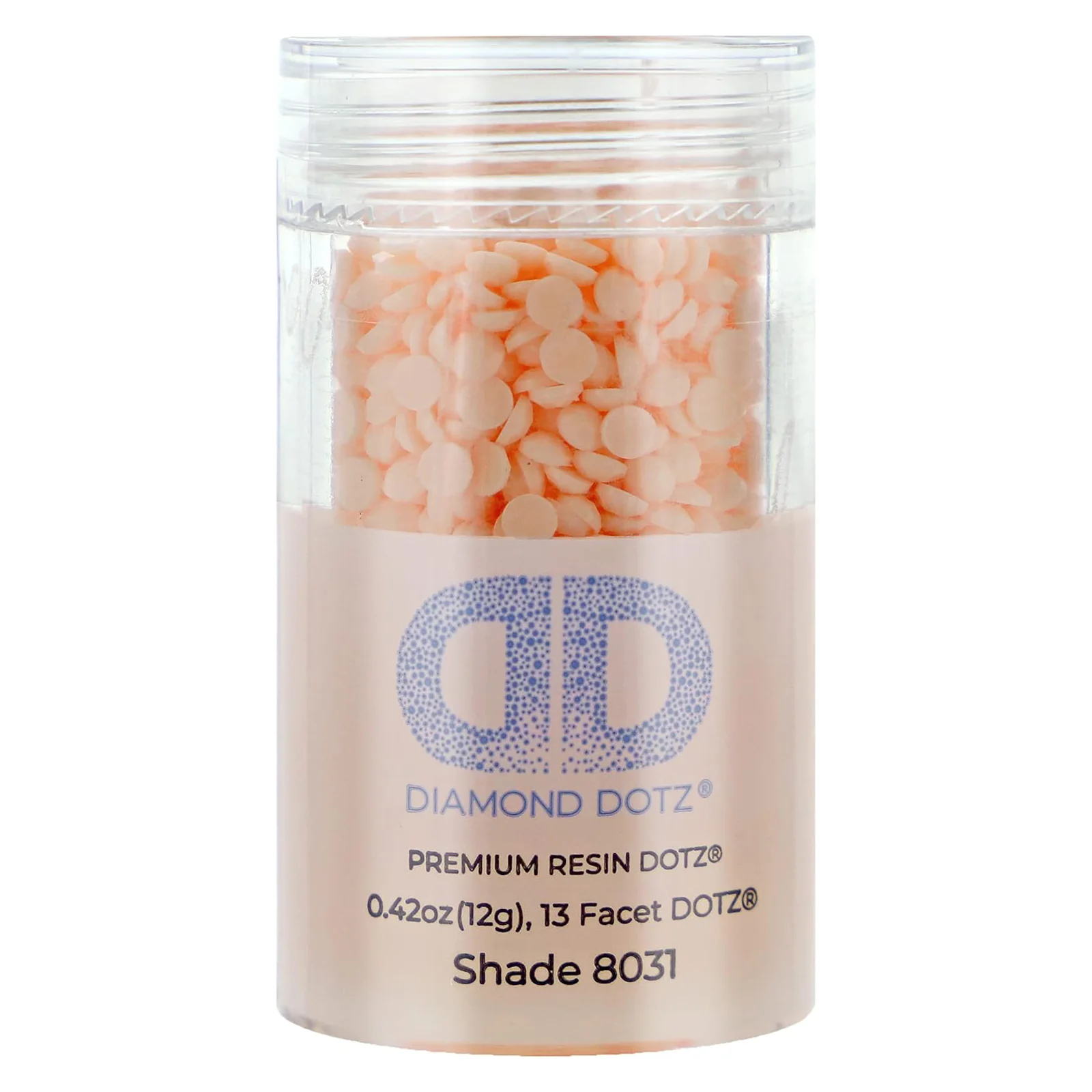 Diamond Dotz 2.8MM 12G DOTZ Cylinder - Pale Pink - Image 4