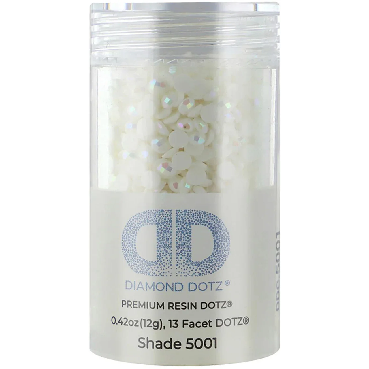 Diamond Dotz 2.8MM 12G DOTZ Cylinder - Winter White AB - Image 4