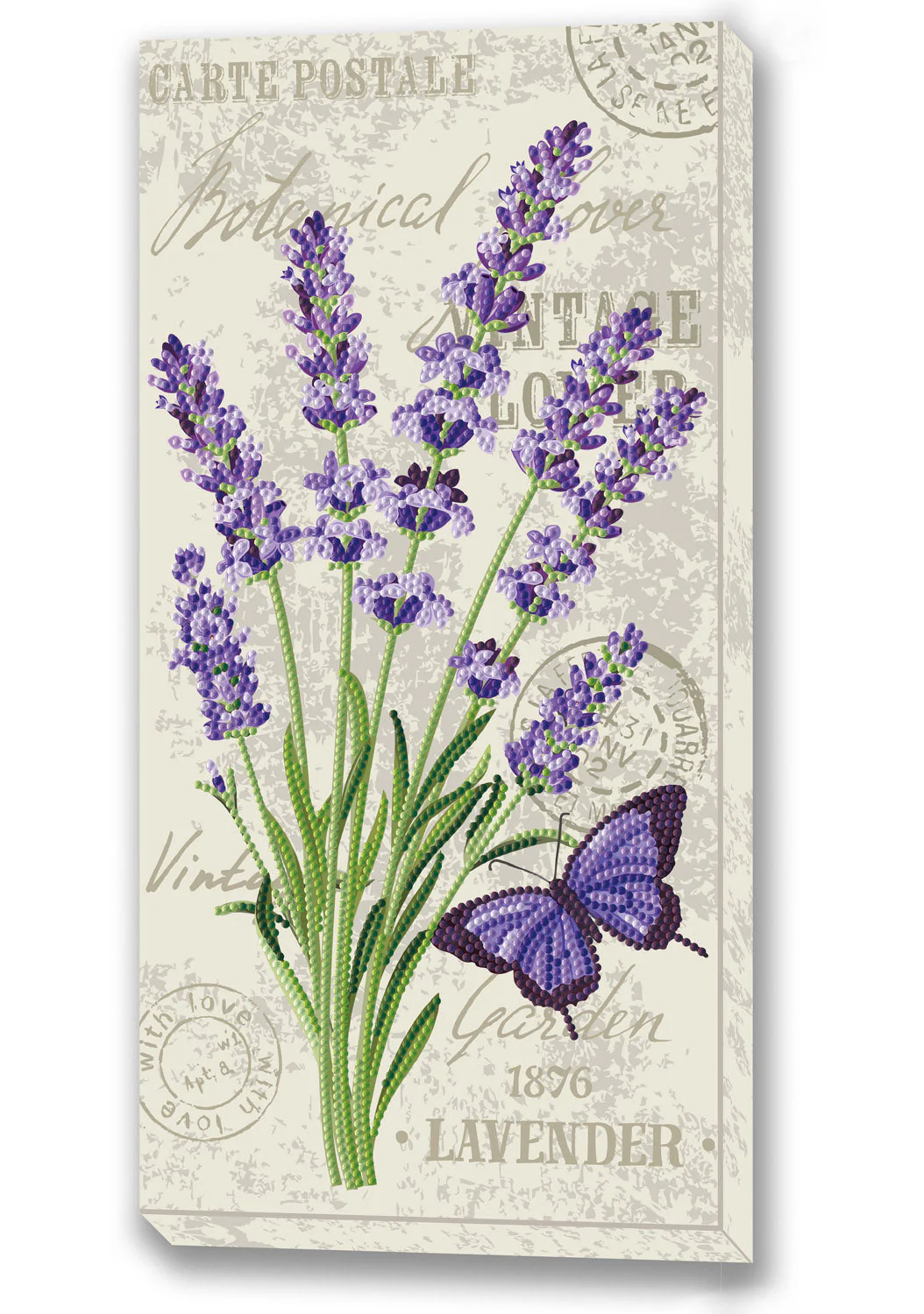 Diamond Dotz Decor Decorative Box French Lavender - 7.9" x 15.8" - Image 4