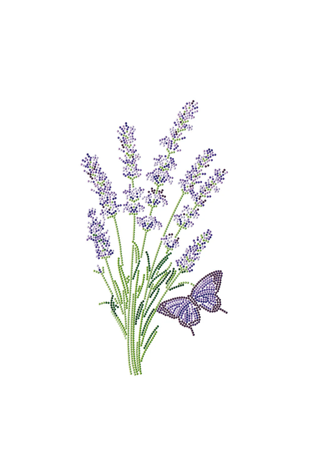 Diamond Dotz Decor Decorative Box French Lavender - 7.9" x 15.8" - Image 6