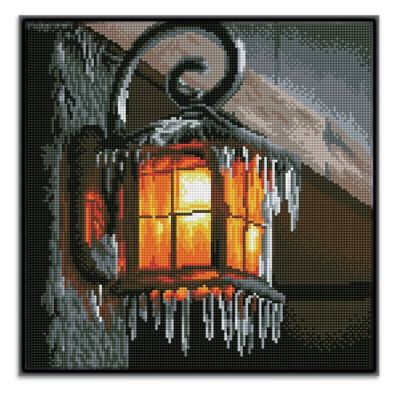 Diamond Dotz Frosty Light Pre-Framed Kit - 13.6" x 13.6" - Image 2