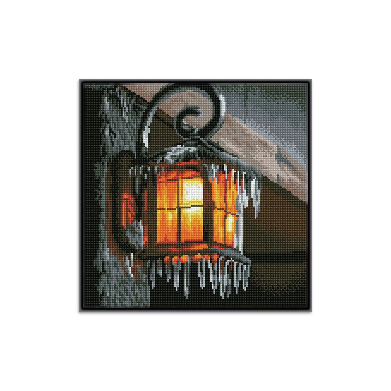 Diamond Dotz Frosty Light Pre-Framed Kit - 13.6" x 13.6" - Image 4