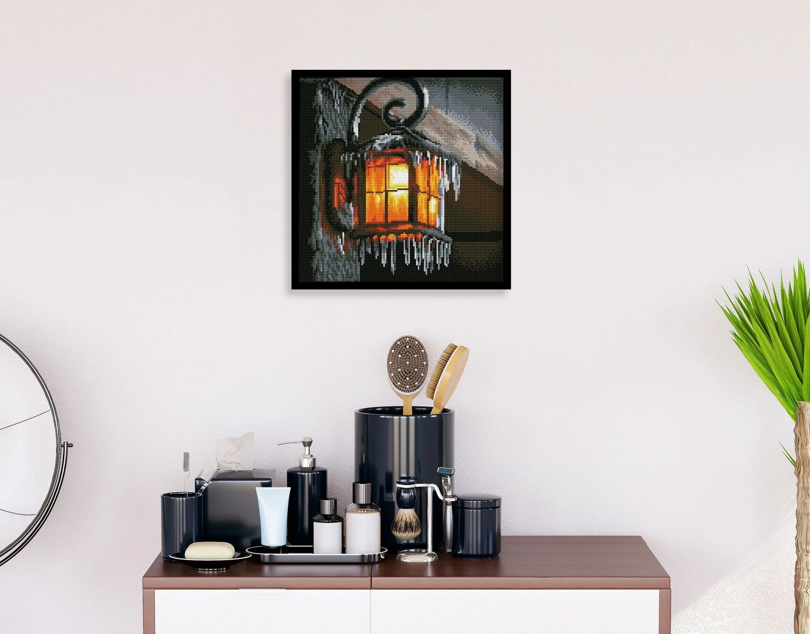Diamond Dotz Frosty Light Pre-Framed Kit - 13.6" x 13.6" - Image 5