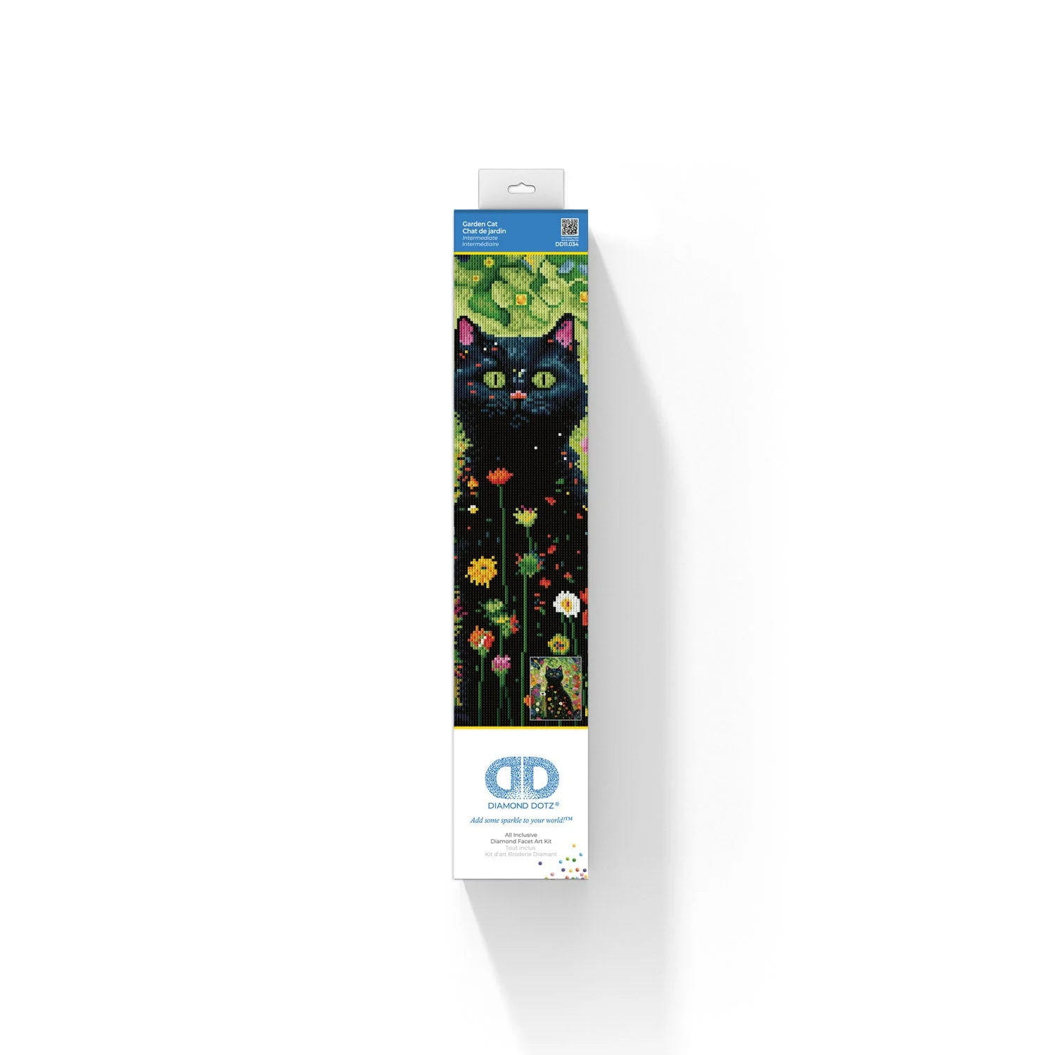 Diamond Dotz Garden Cat - 15.9" x 19.9" - Image 3