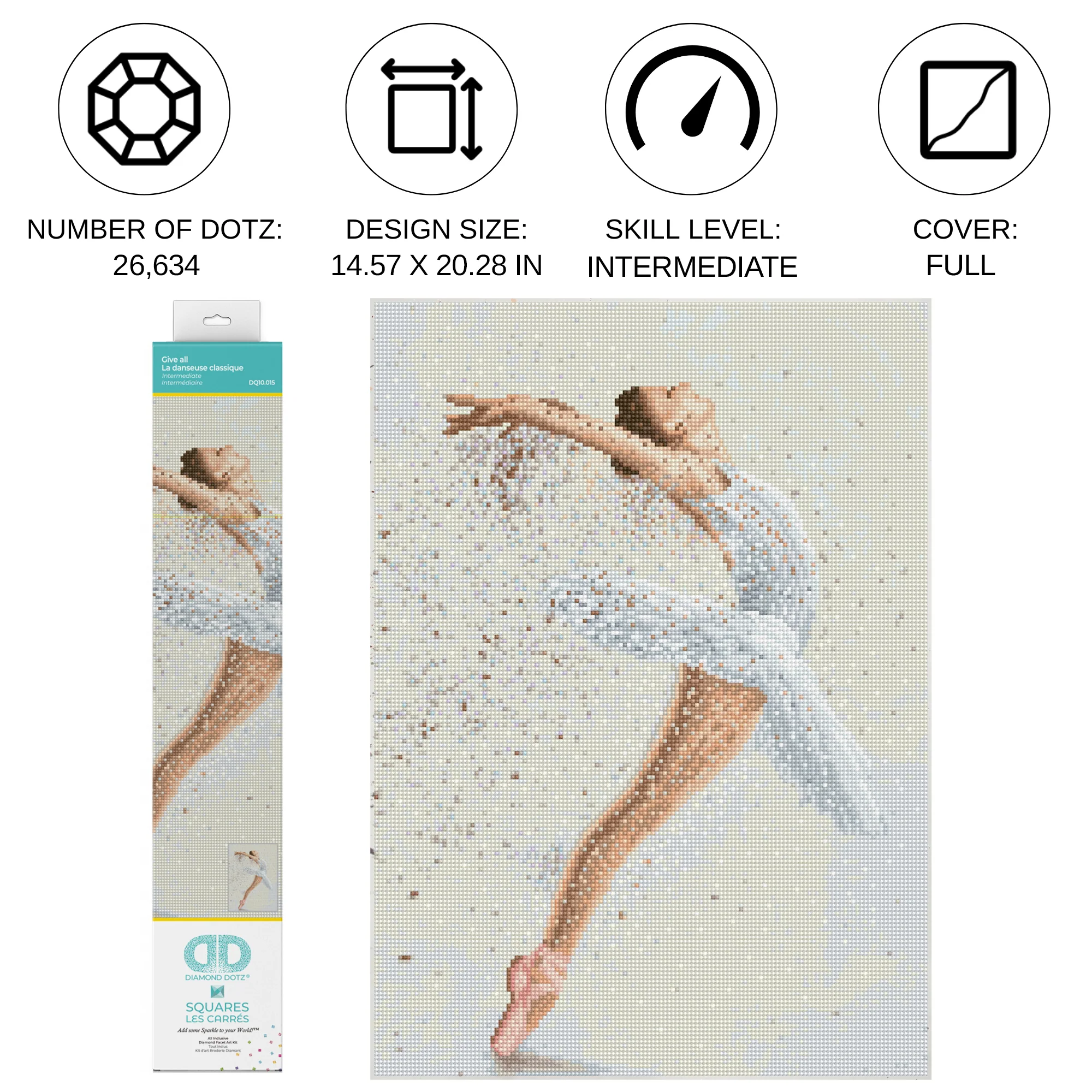 Diamond Dotz Give All - 14.6" x 20.3" - Image 3