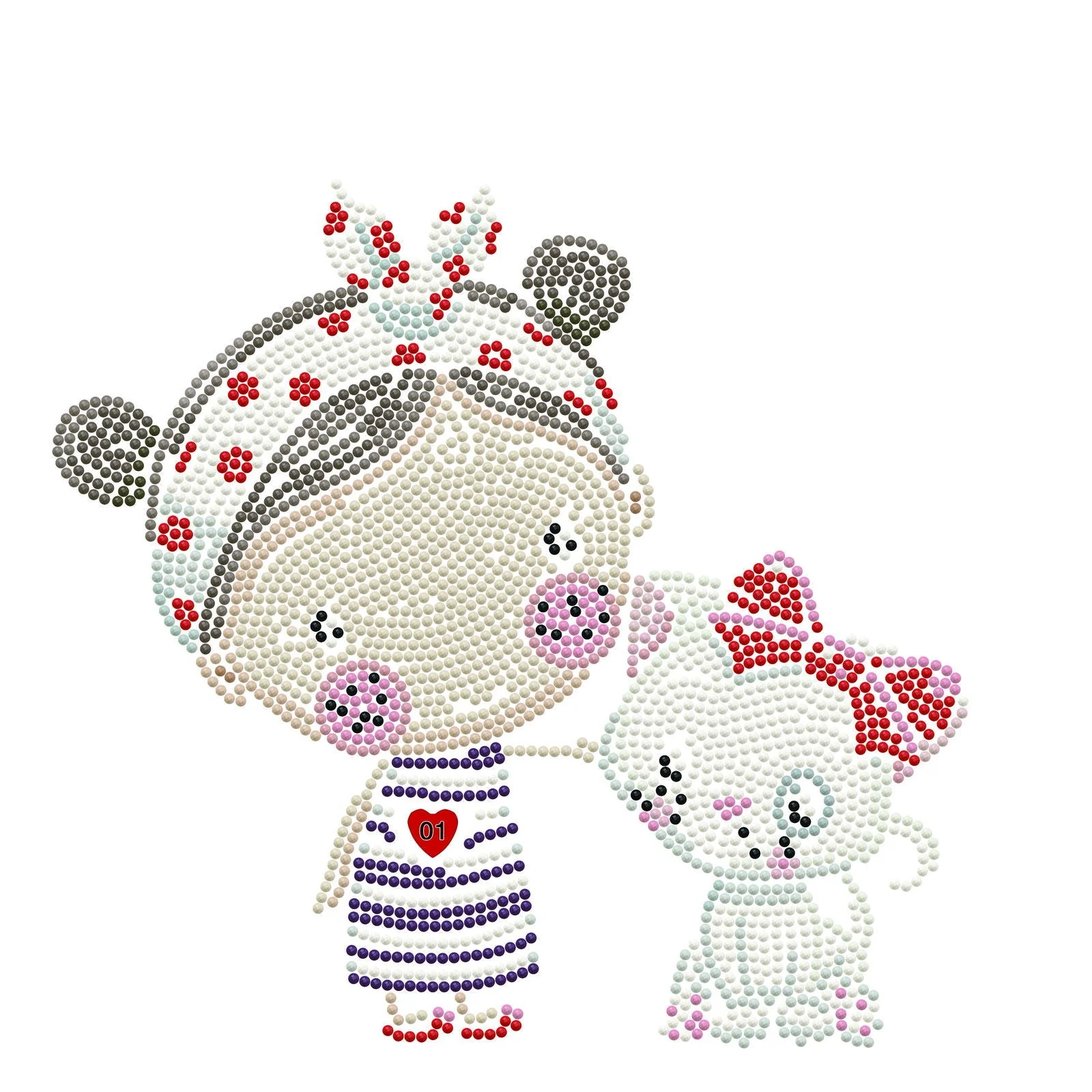 Diamond Dotz Decorative Box Good Friends - 11.0" x 11.0" - Image 4