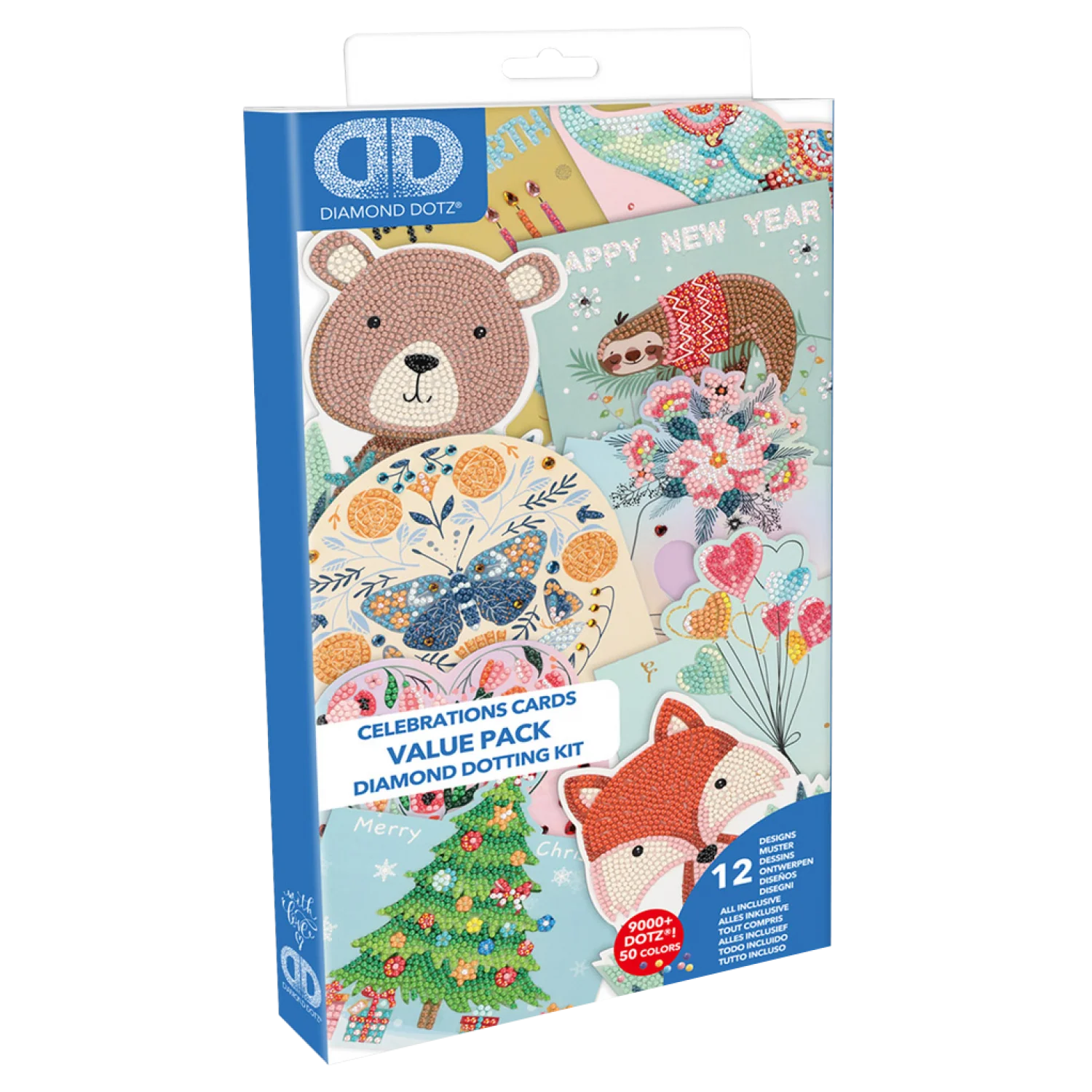 Diamond Dotz Greeting Cards Value Pack - 6.0" x 6.0" - Image 10