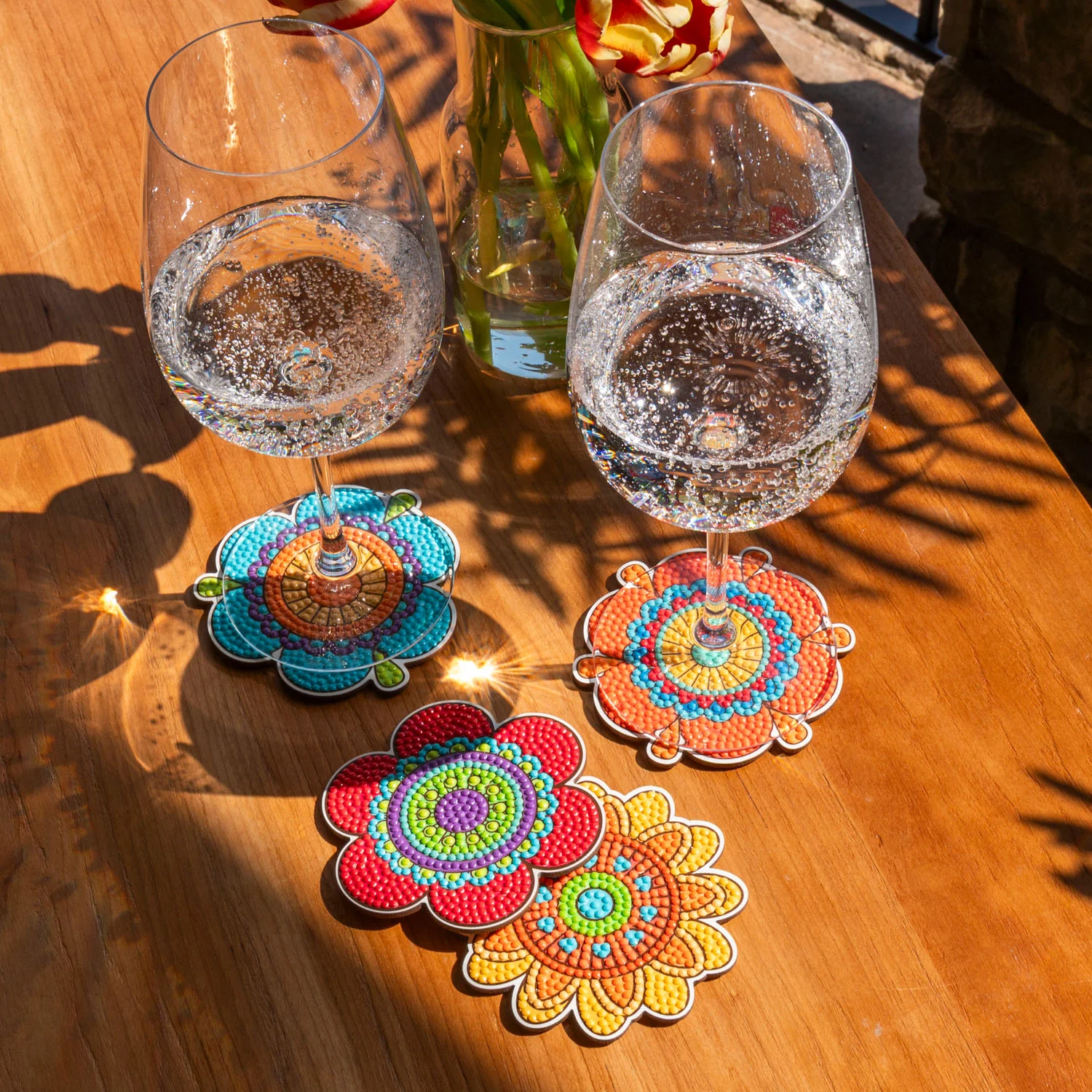 Hippy Brights Coasters - Image 5
