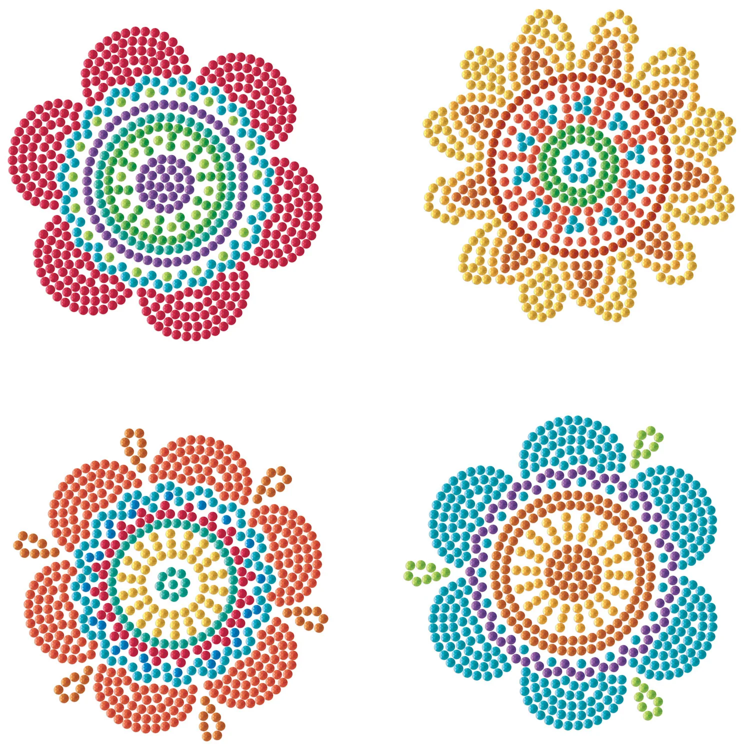 Hippy Brights Coasters - Image 6