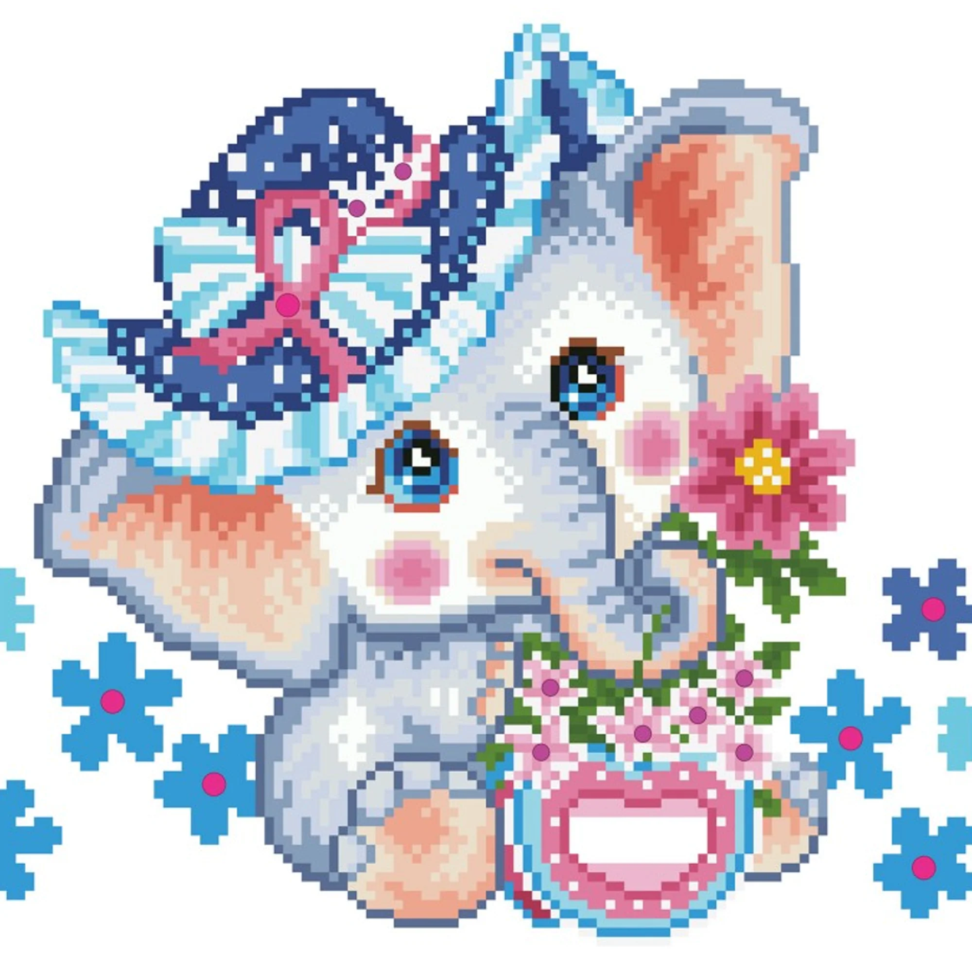 Diamond Dotz Hope Elephant - 11.8" x 11.8" - Image 6