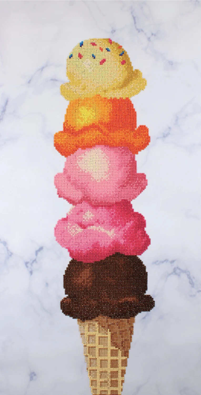 Diamond Dotz Ice Cream - 15.0" x 29.3"