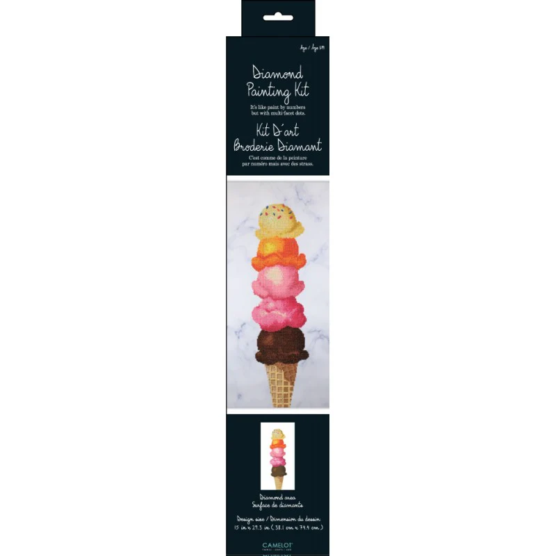 Diamond Dotz Ice Cream - 15.0" x 29.3" - Image 2