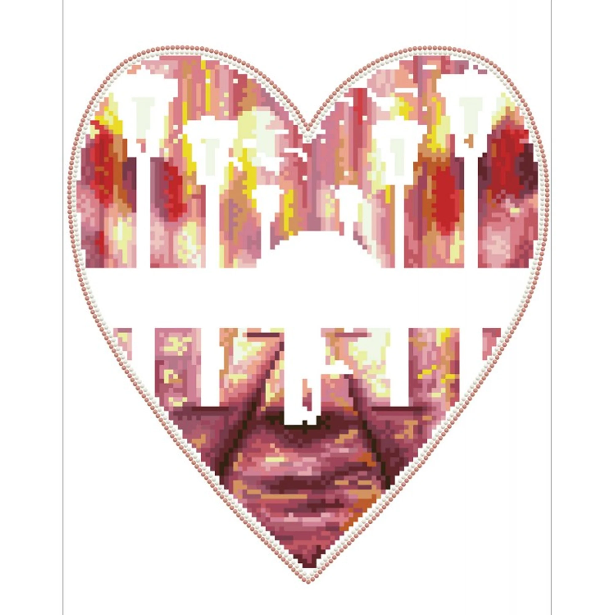 Diamond Dotz In Love - 11.8" x 15.8" - Image 5