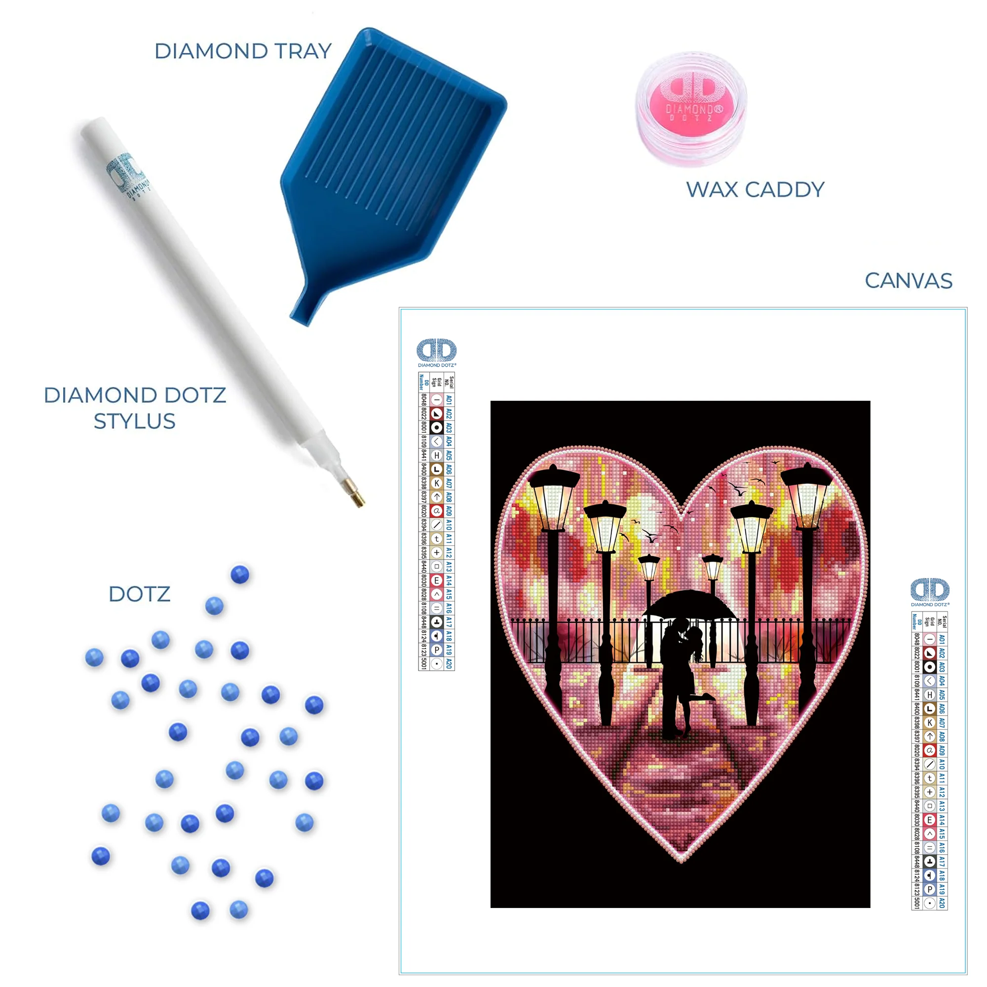 Diamond Dotz In Love - 11.8" x 15.8" - Image 6