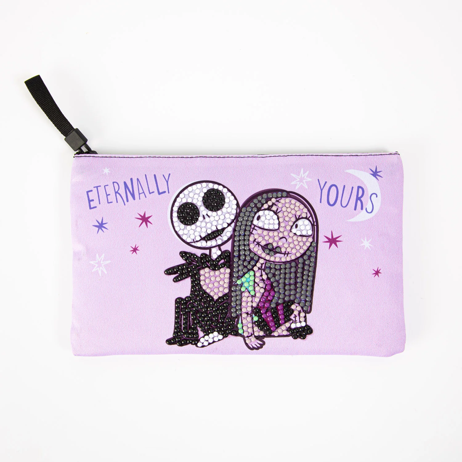 Diamond Dotz Jack and Sally Zipper Pouch - 7.75 x 4.5 - Image 6