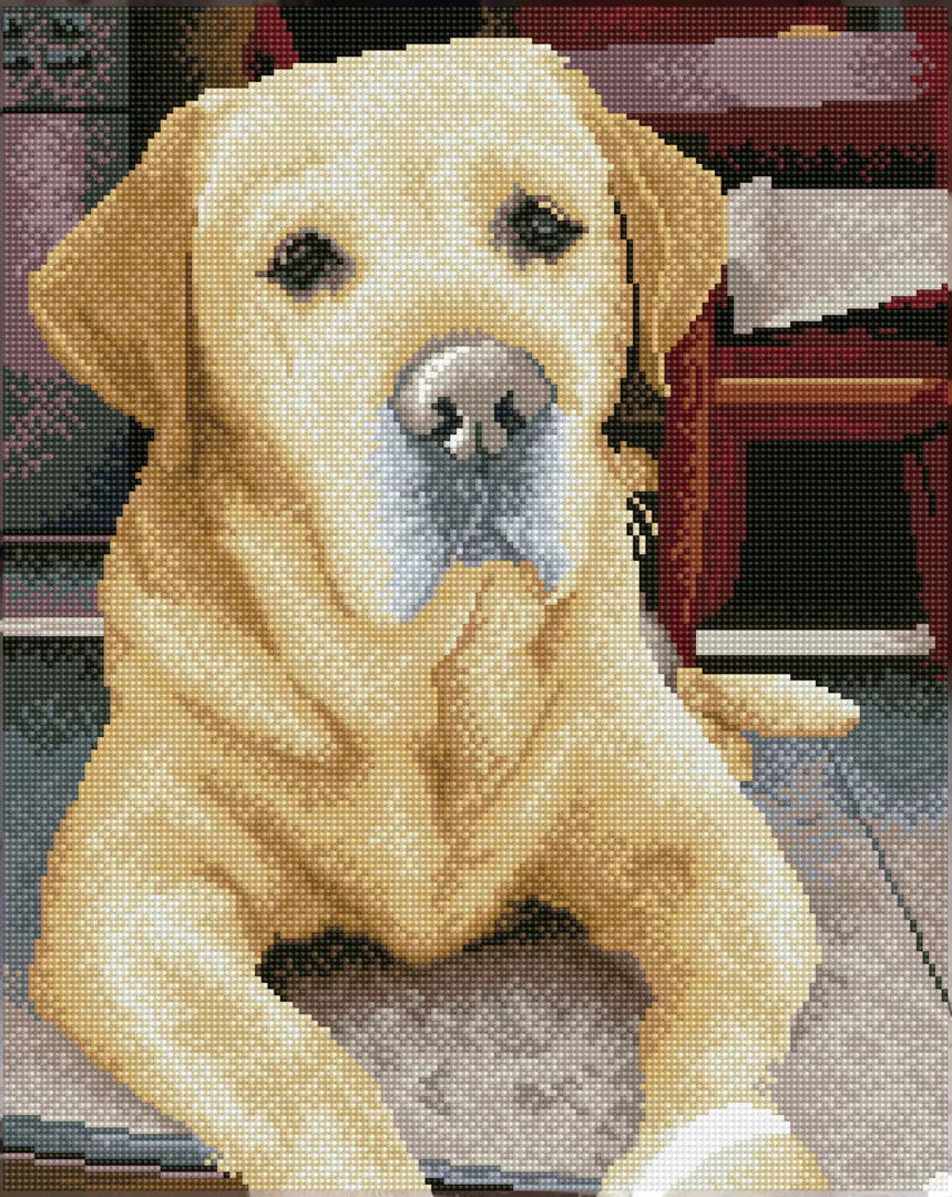 Diamond Dotz King - 15.8" x 19.7" - Image 2