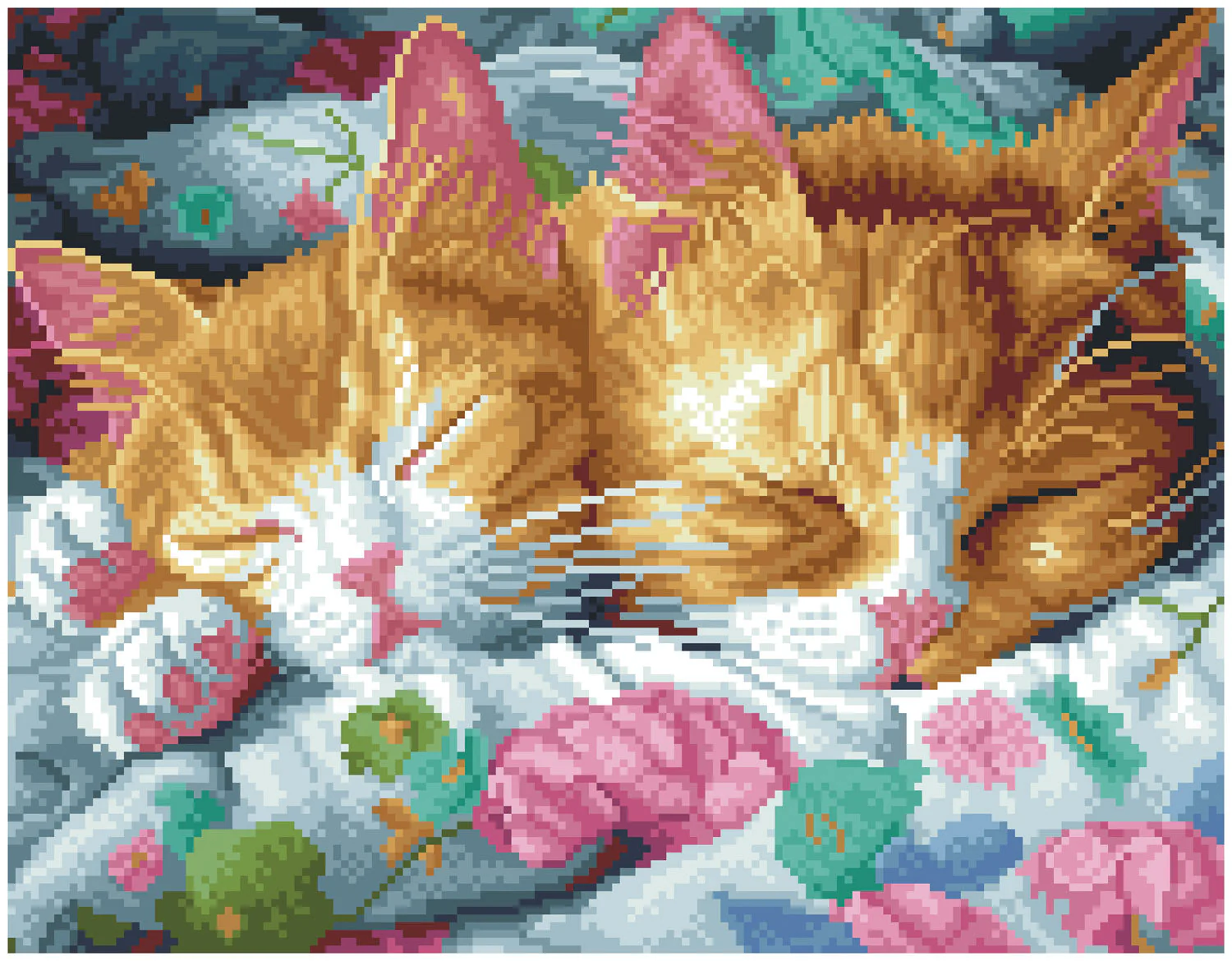Diamond Dotz Kitty Kip - 13.8" x 17.7" - Image 3