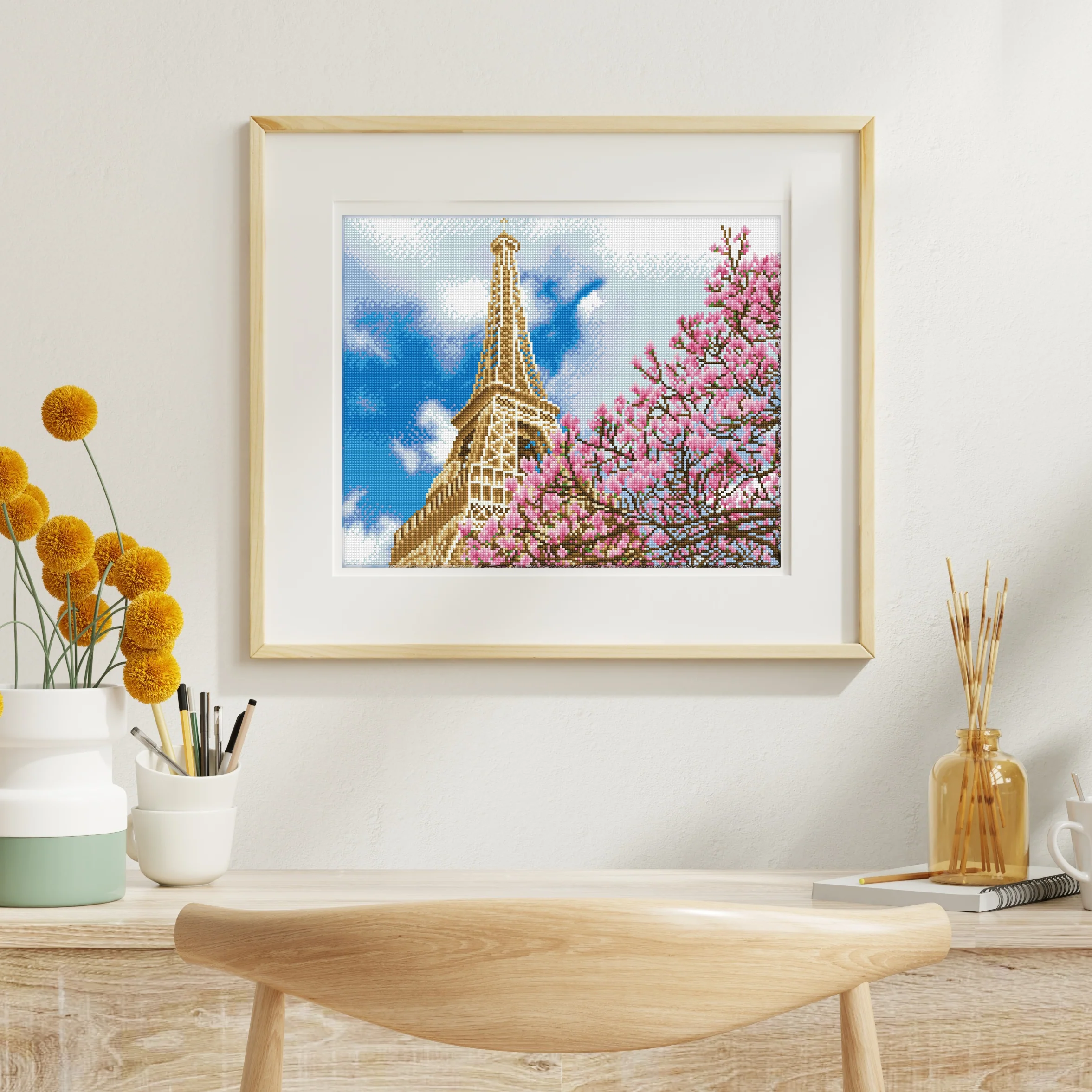 Diamond Dotz La tour Eiffel - 19.7" x 15.8" - Image 2