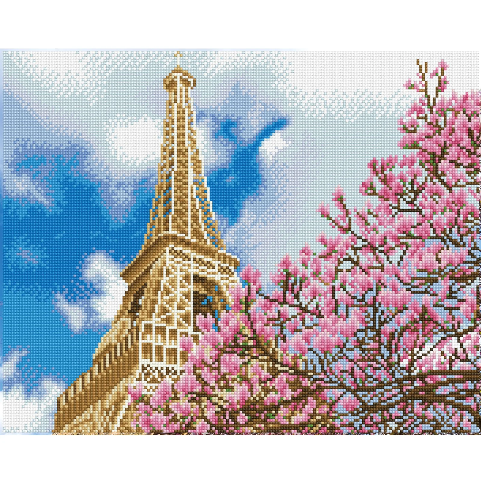 Diamond Dotz La tour Eiffel - 19.7" x 15.8" - Image 4