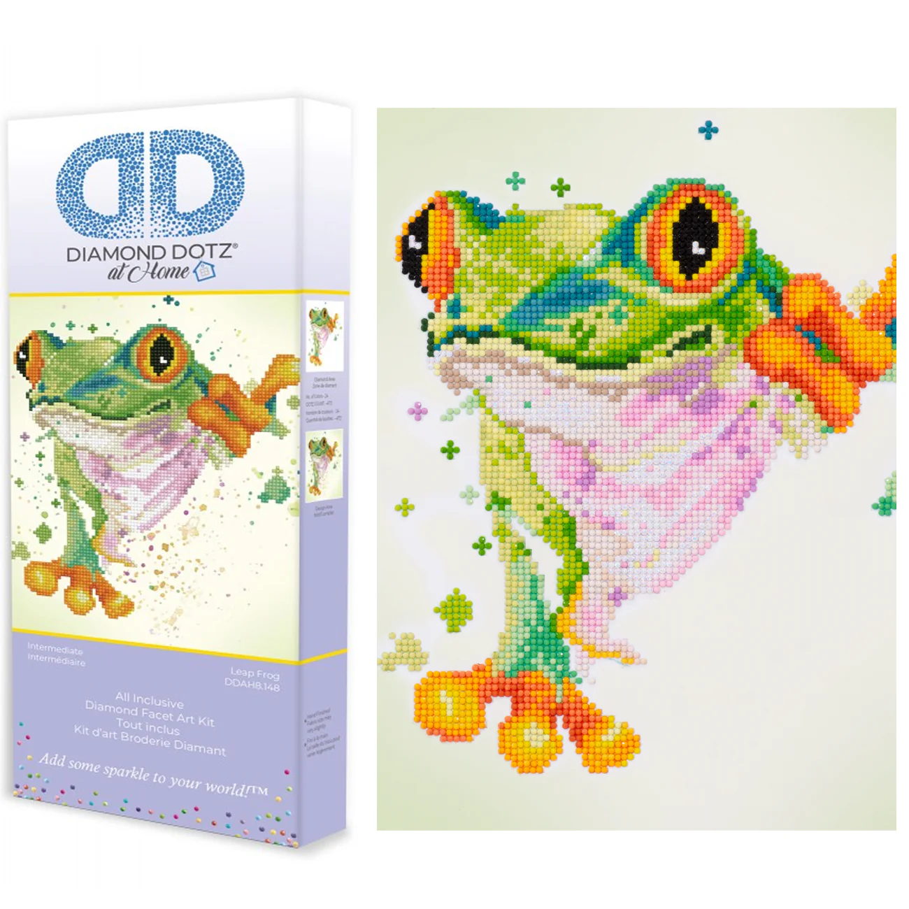 Diamond Dotz Leap Frog - 12.6" x 12.6"