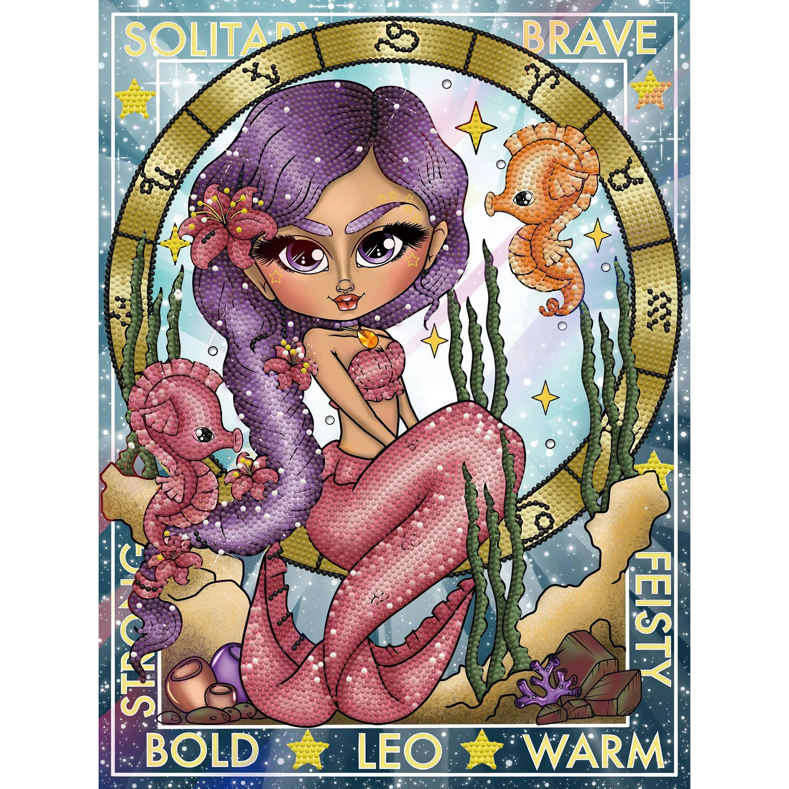 Diamond Dotz Leo - 11.8" x 15.8" - Image 6
