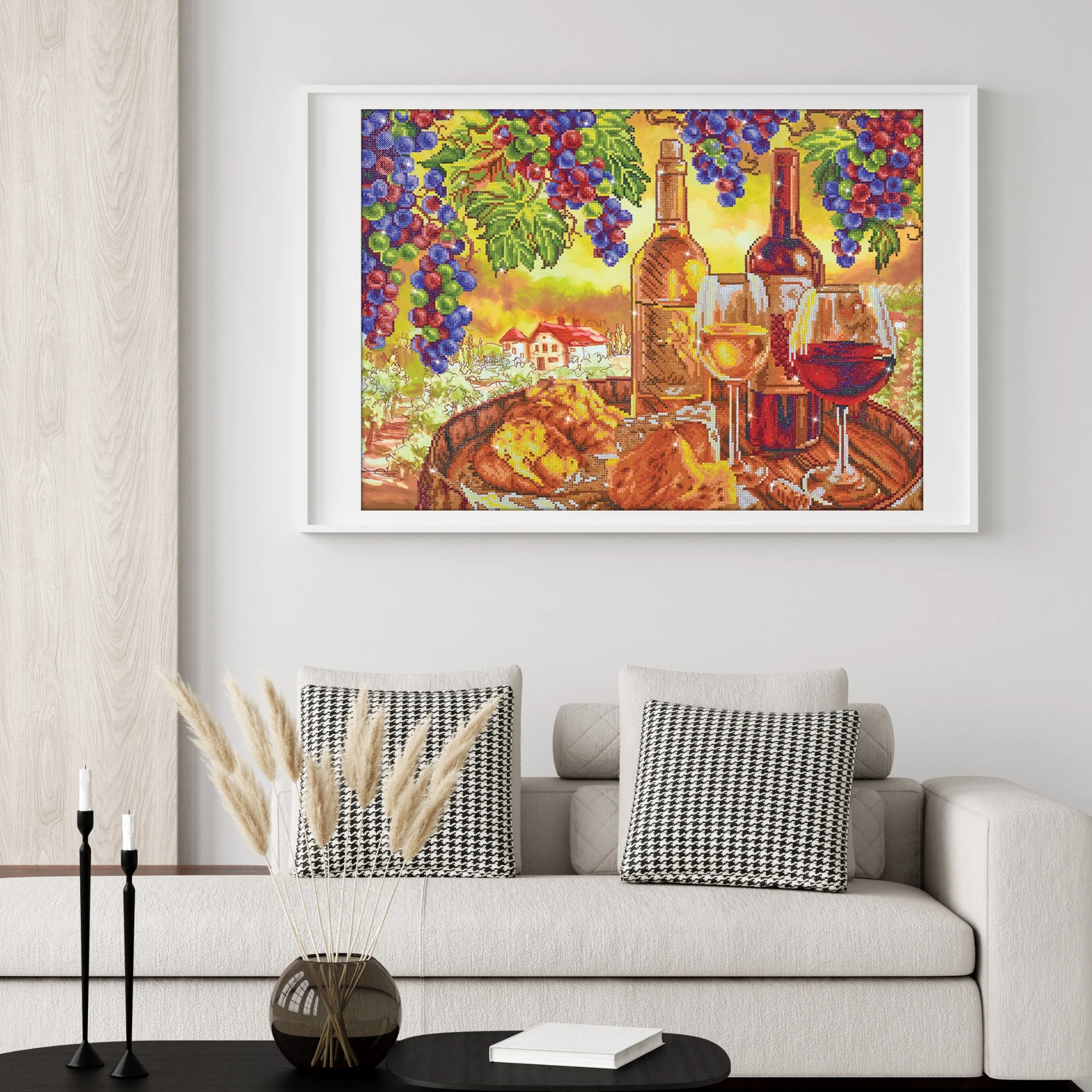 Diamond Dotz Les Vins De Campagne - 27.6" x 20.5" - Image 2