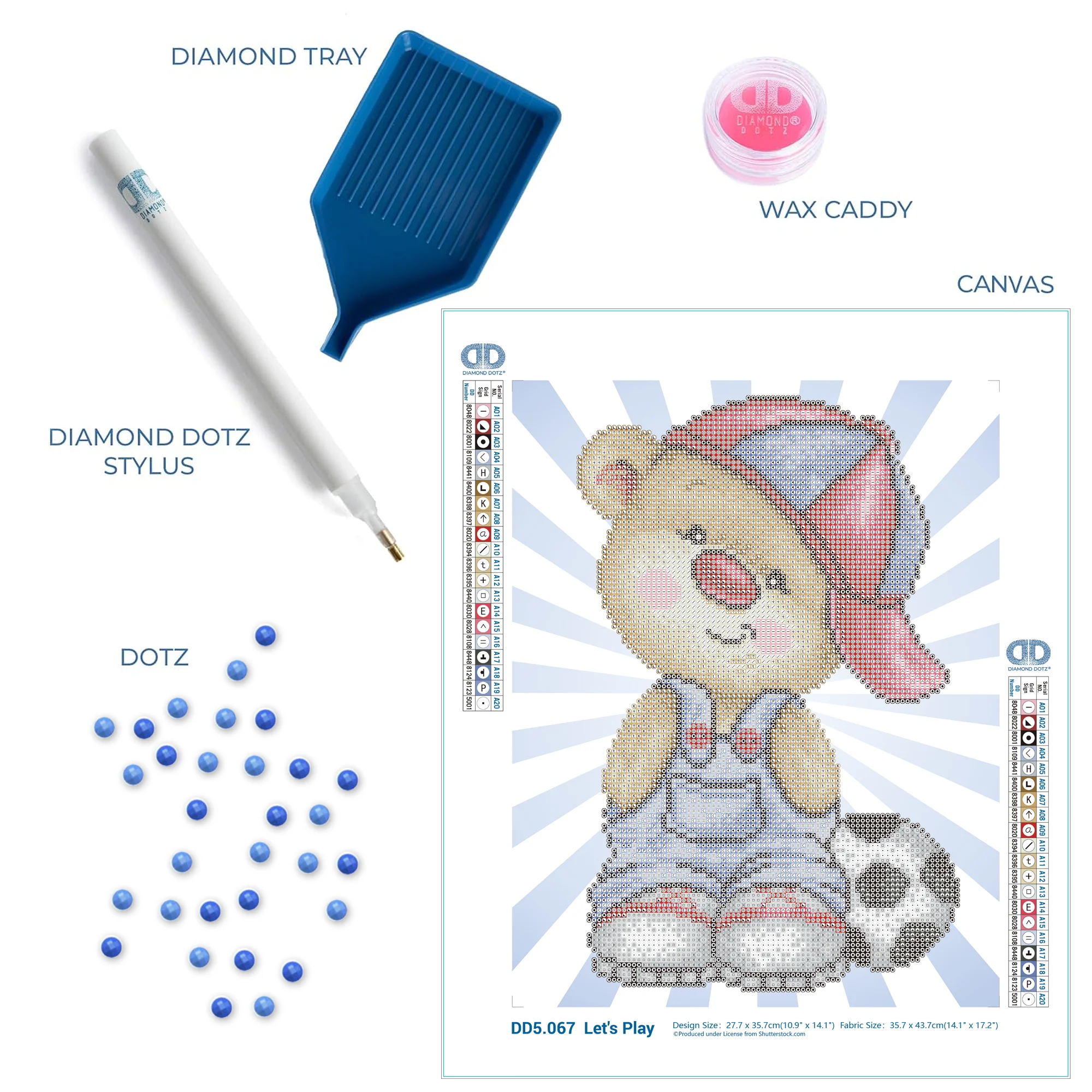 Diamond Dotz Let's Play - 10.9" x 14.1" - Image 10