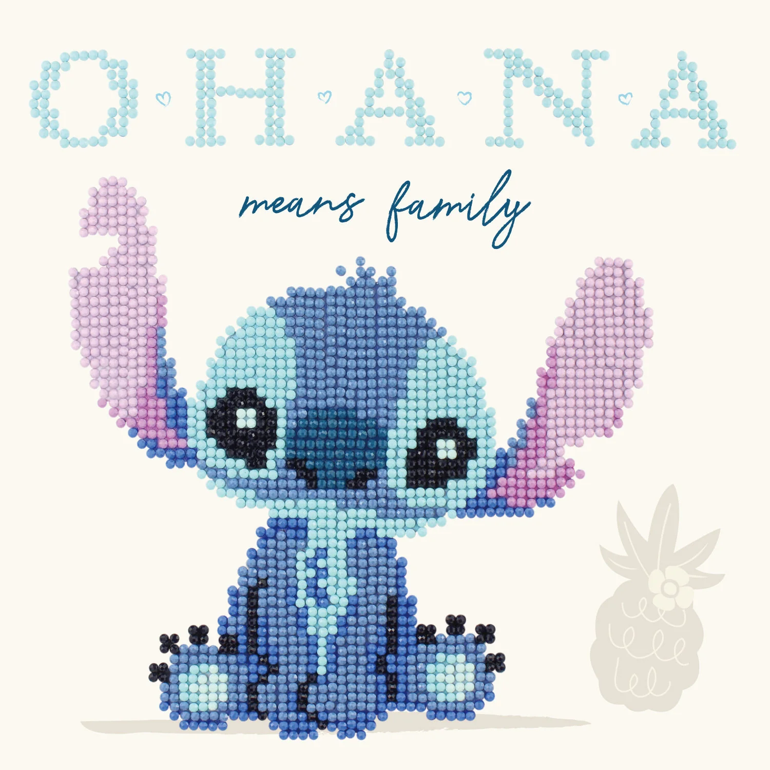 Diamond Dotz Lilo & Stitch - 8.7" x 8.7"