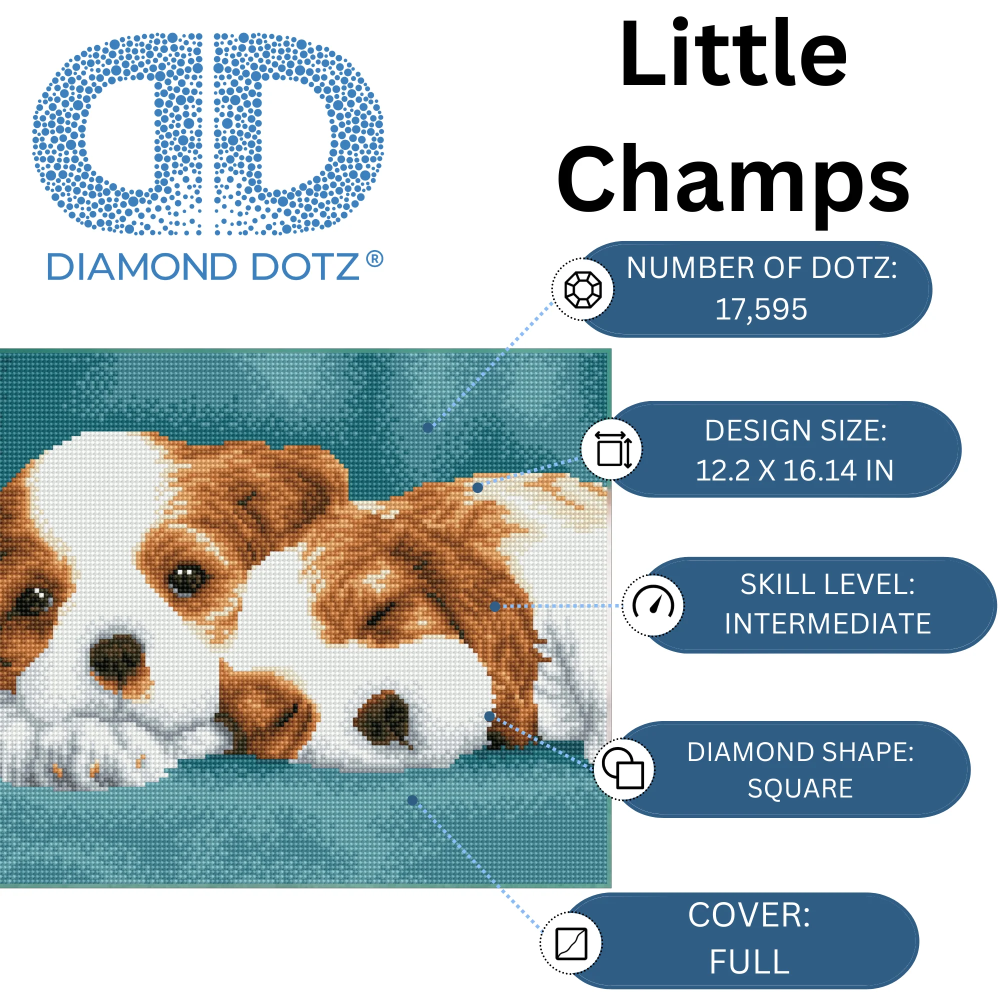 Diamond Dotz Little Champs - 16.1" x 12.2" - Image 6