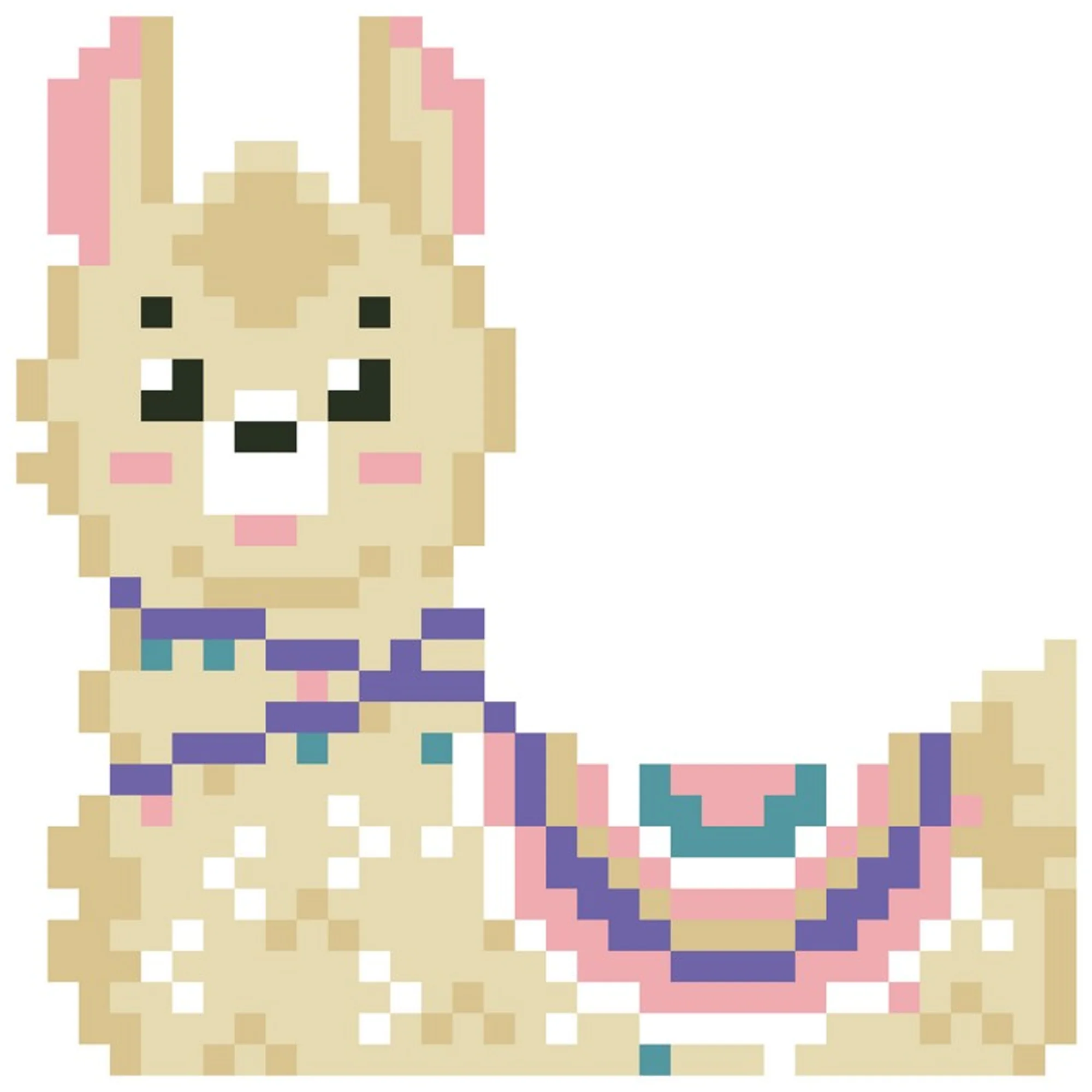 Diamond Dotz Llama Heart - 4.0" x 4.0" - Image 5