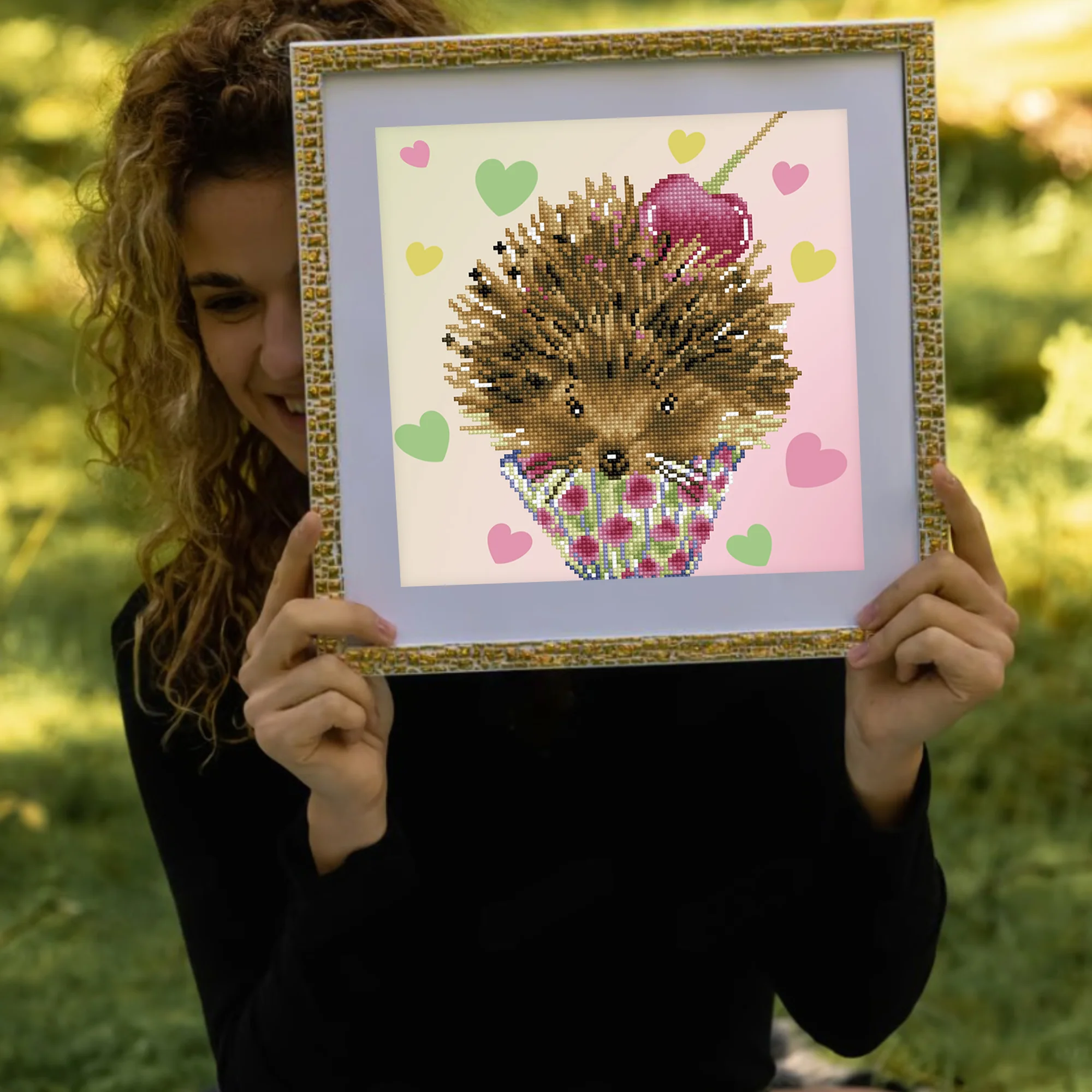 Diamond Dotz Love Prickles - 12.6" x 12.6" - Image 3