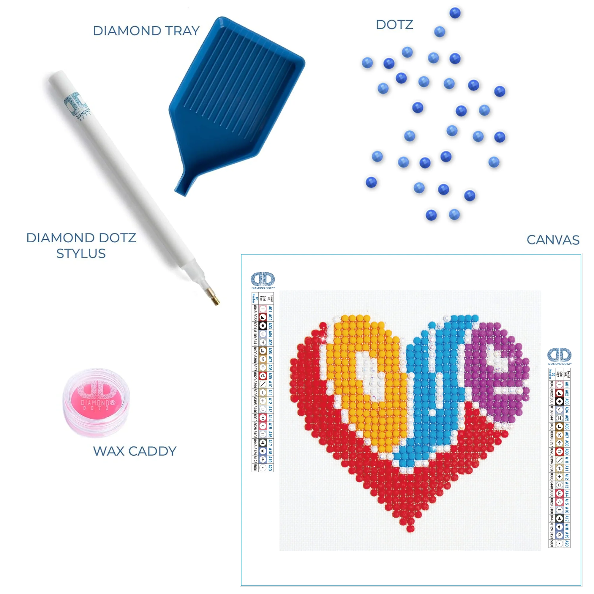 Diamond Dotz Love - 4.0" x 4.0" - Image 4